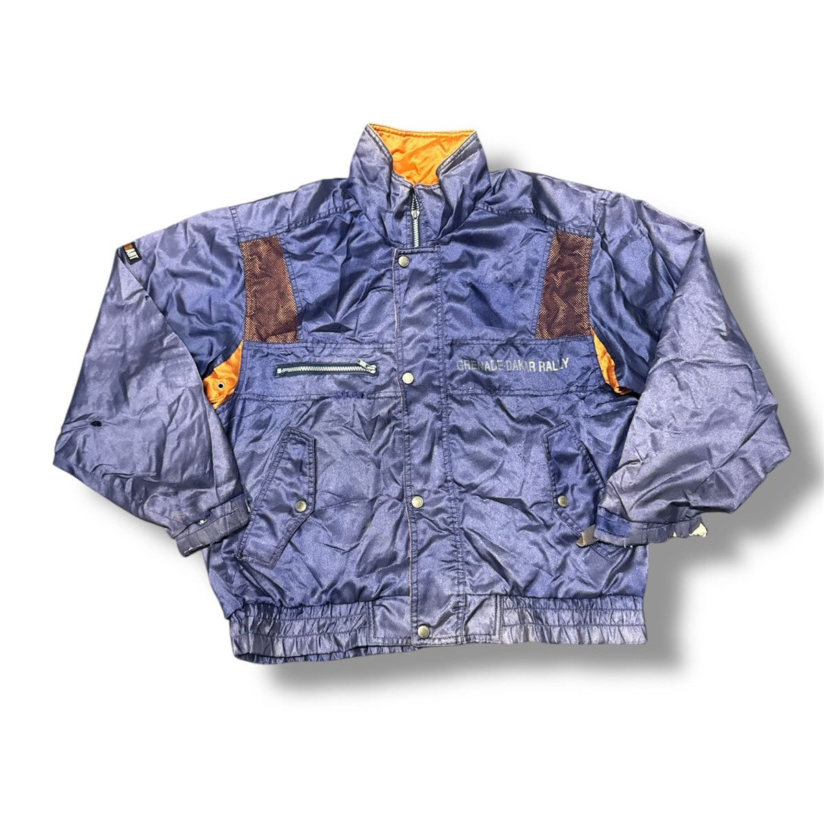 Japanese Brand VINTAGE MITSUBISHI RALLIART GRENADE - DAKAR JACKET Size US L / EU 52-54 / 3 - 1 Thumbnail