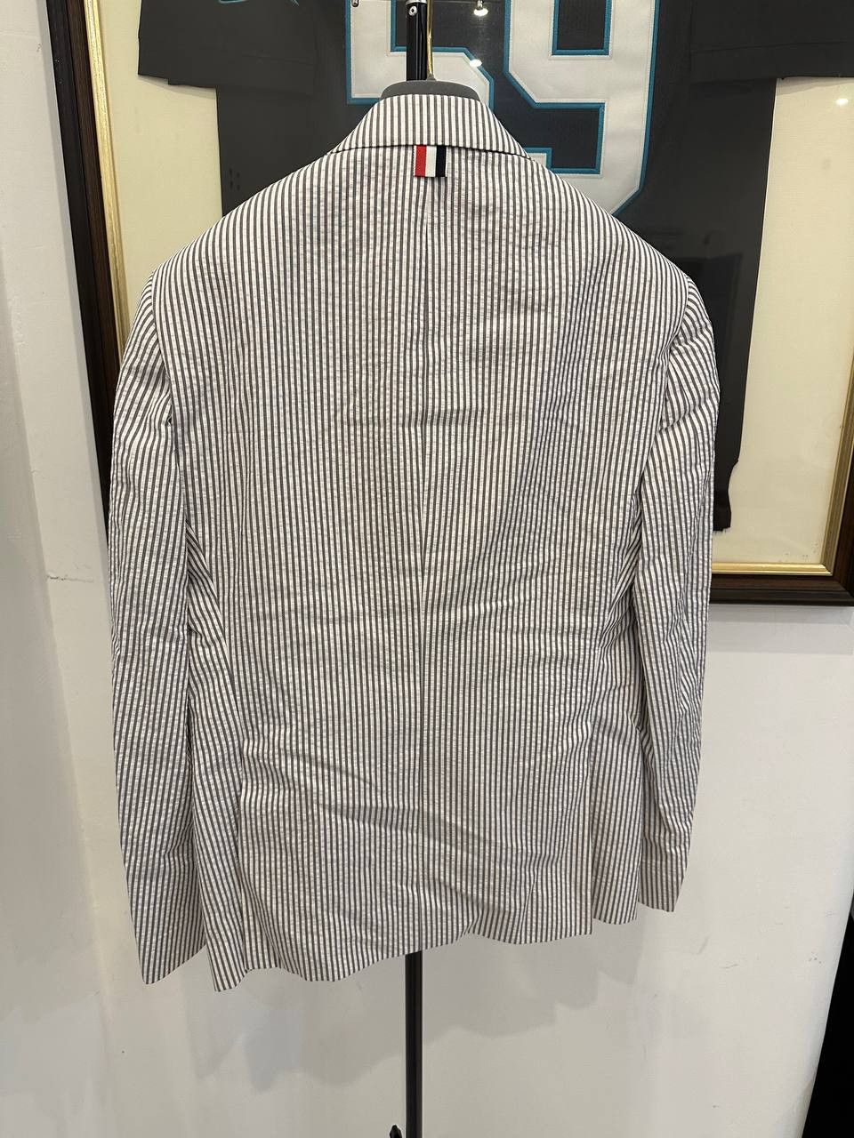 Thom Browne Thom Browne Classic SB S/C In Seersucker Size 36R - 2 Thumbnail