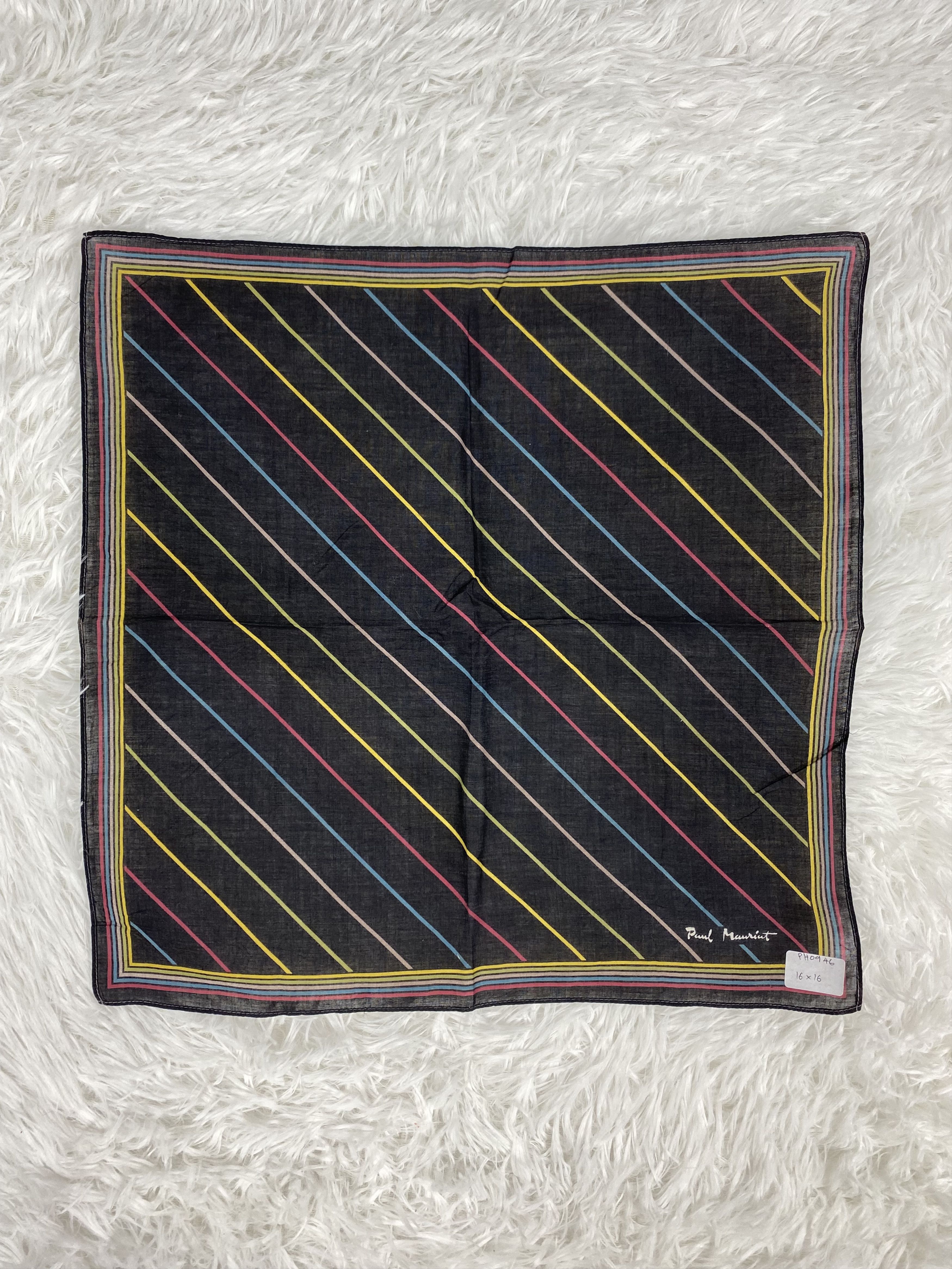 Designer × Vintage Vintage Paul Mauriat Handkerchief Neckerchief PH0946 Size ONE SIZE - 3 Thumbnail