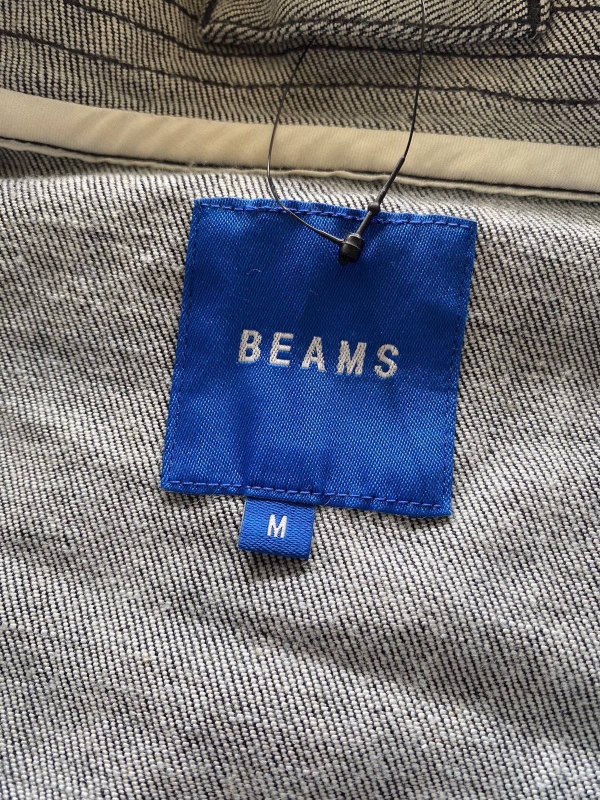 Beams Japan Beams Men's Indigo Denim Hoodie Jacket Size US M / EU 48-50 / 2 - 8 Thumbnail