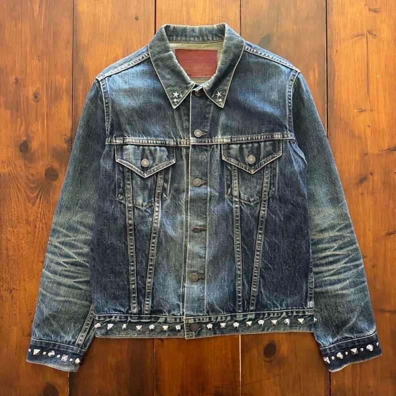 The Real McCoy's The Real McCoys Sise40 Short Denim Jacket Size US M / EU 48-50 / 2 - 2 Thumbnail