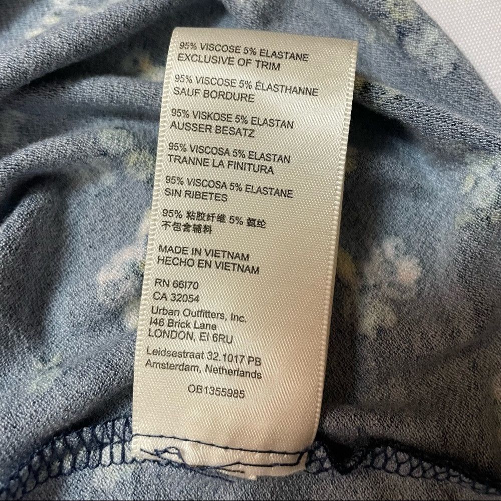 Free People NWT New $128 Free People Good Days Floral Print Mini Blue D Size M / US 6-8 / IT 42-44 - 8 Thumbnail