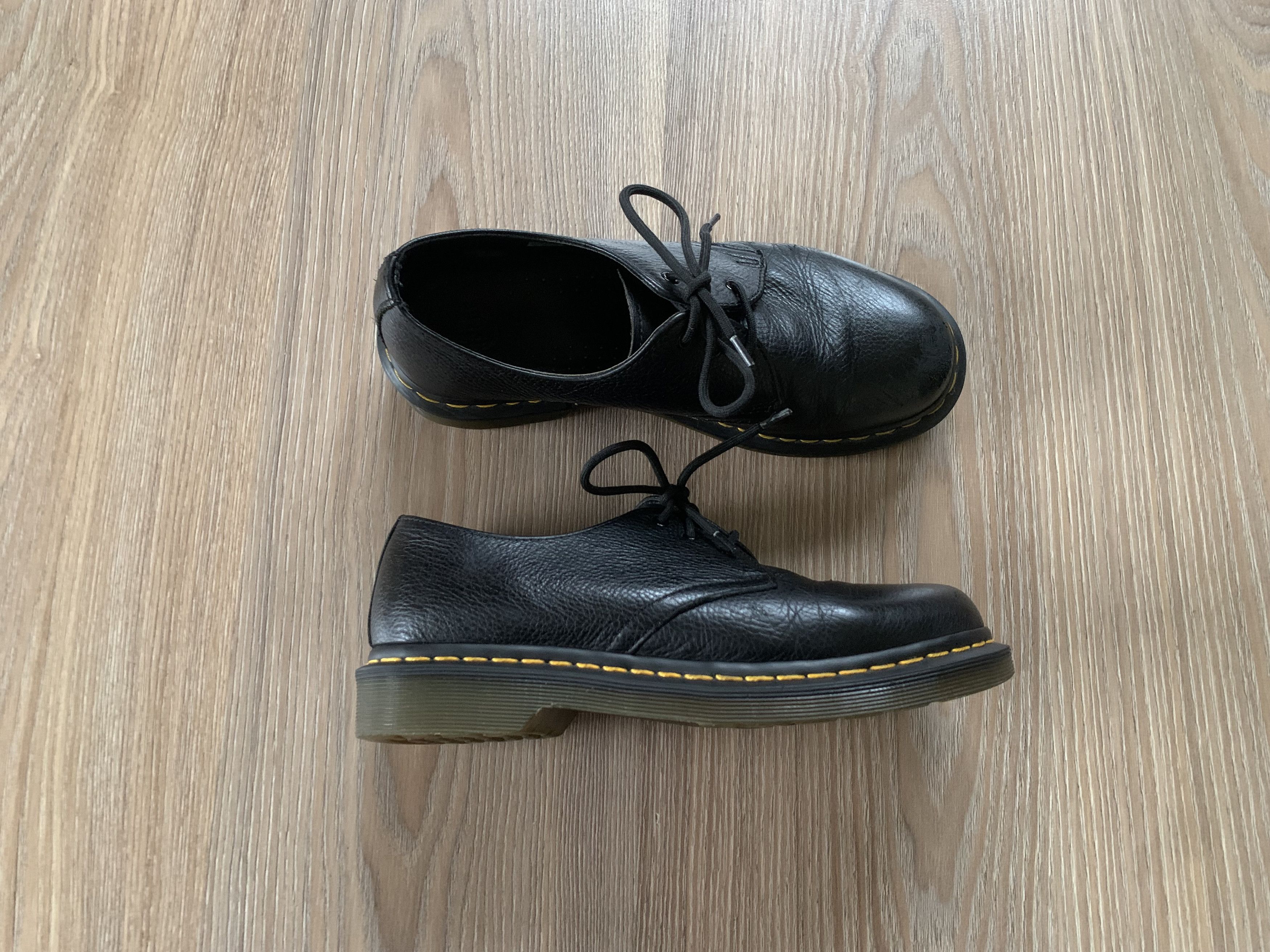 Dr. Martens 1461 Black Smooth Leather Shoes