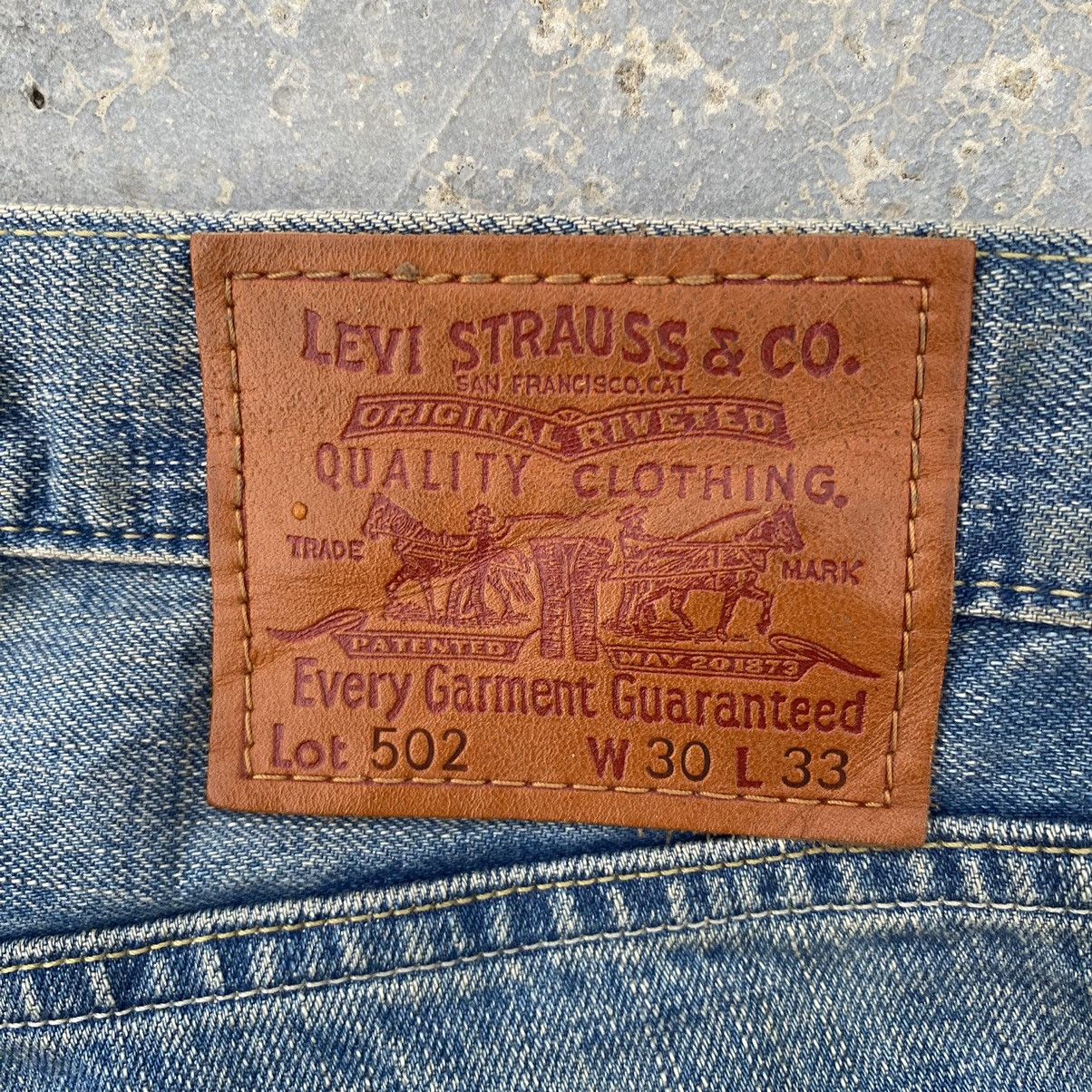 Japanese Brand × Levi's vintage levis 502 non selvedge denim jeans Size US 30 / EU 46 - 16 Thumbnail