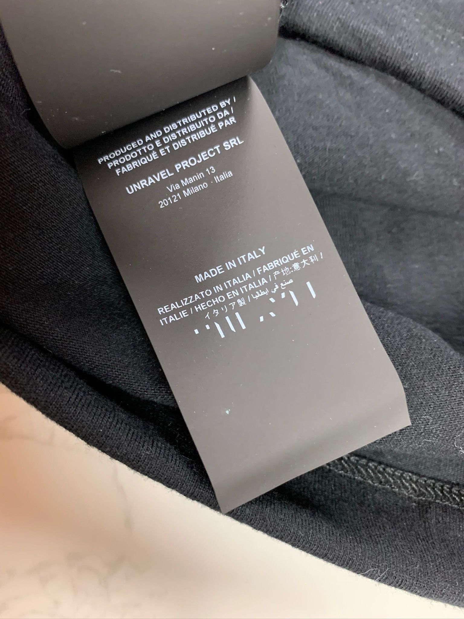 🔥75% OFF🔥 [SALE] Unravel Project Jersey Drawstring Hoodie