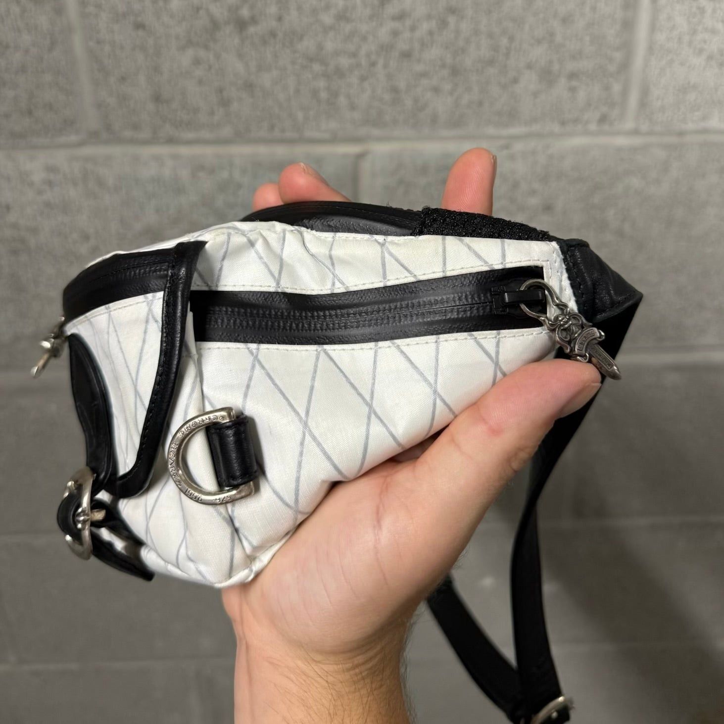 Chrome Hearts Chrome Hearts Snat Mini Bag Checkered White Size ONE SIZE - 3 Thumbnail