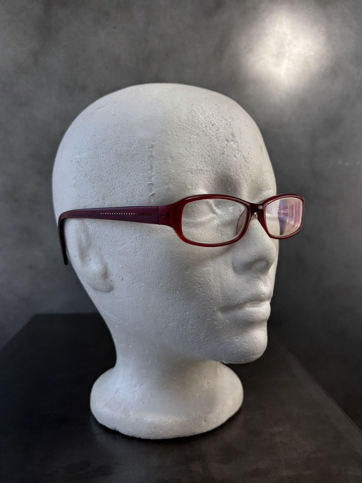 DKNY 2000s Vintage DKNY Eyeglasses Frames Studded Y2K Bayonetta Size ONE SIZE - 3 Thumbnail