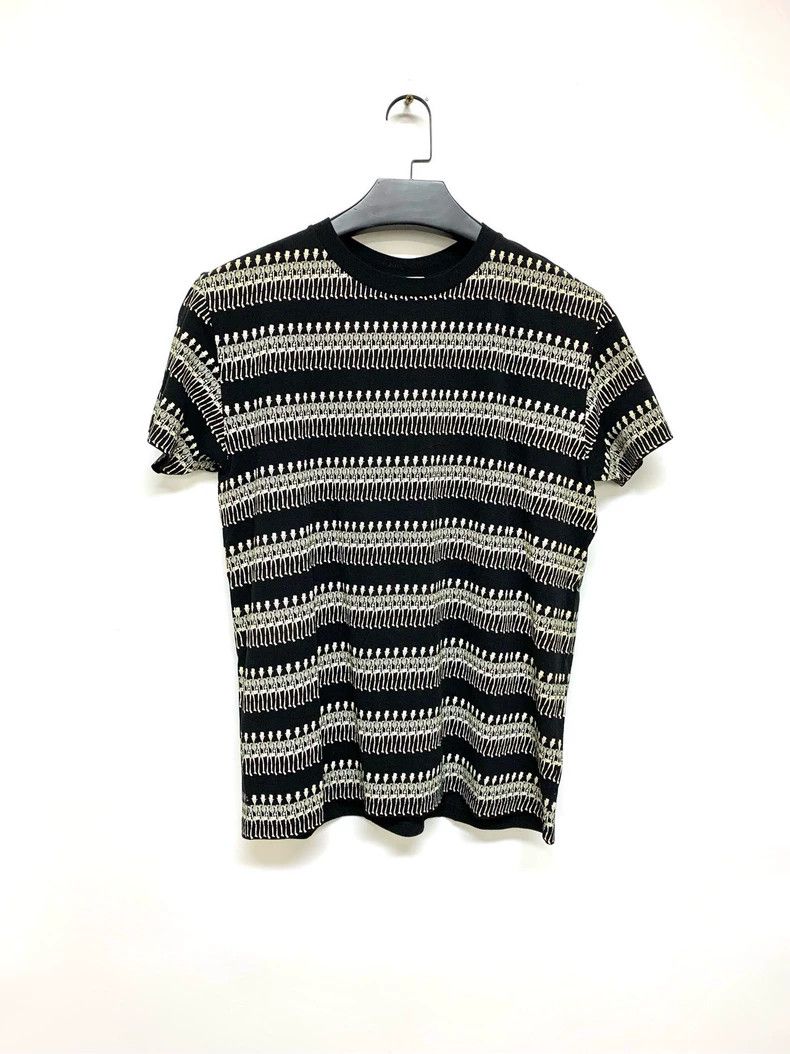 Saint Laurent Paris saint Laurent parisStriped knit short sleeves 2503-Nextarr Size US L / EU 52-54 / 3 - 1 Thumbnail