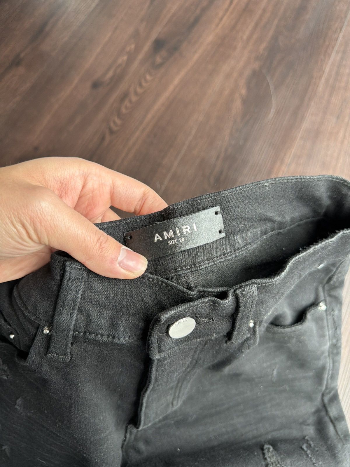 Amiri Amiri MX1 Blue Patch Size US 28 / EU 44 - 4 Thumbnail