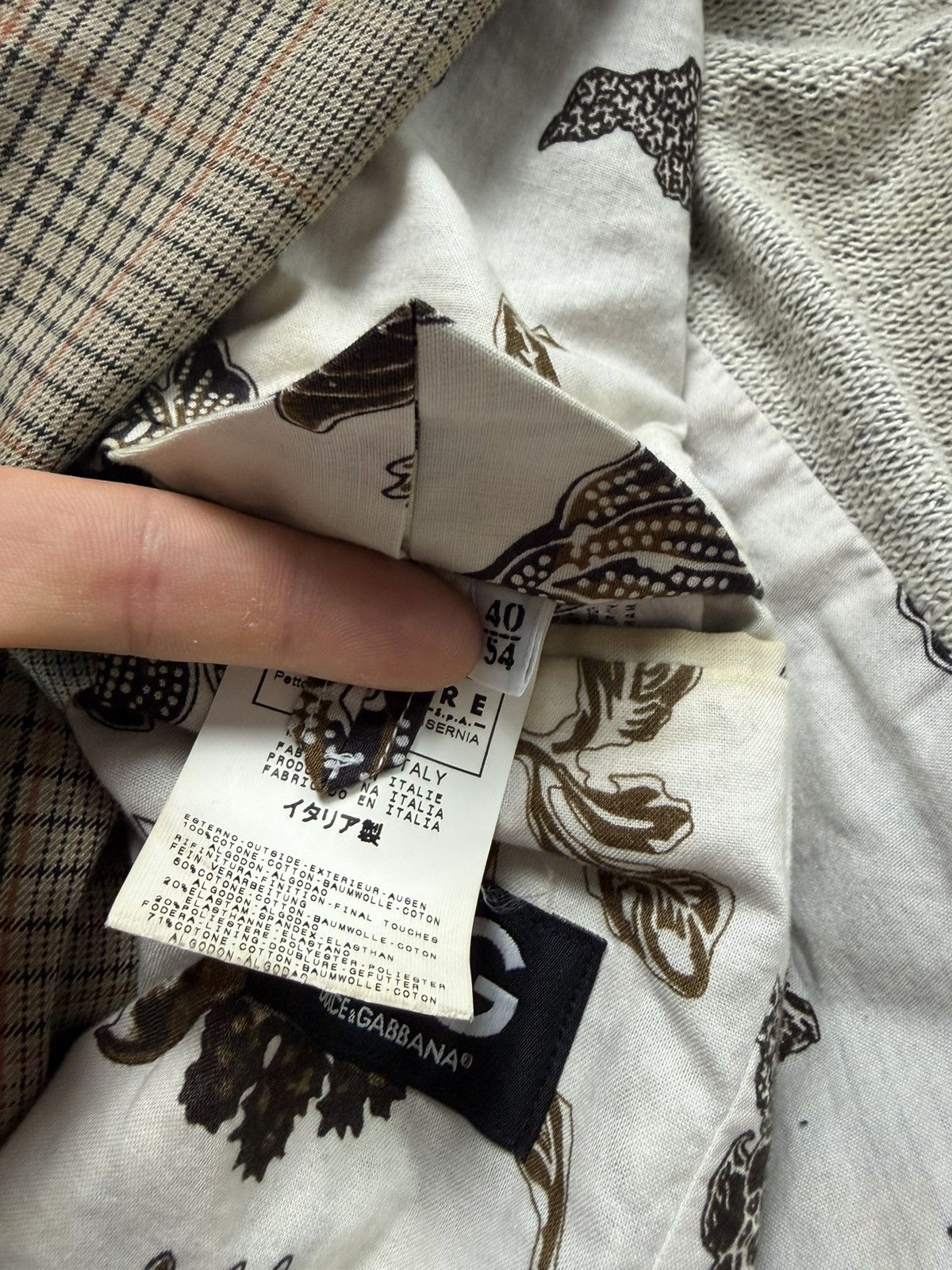 Dolce & Gabbana Vintage D&G dolce and Gabbana Peru equator pacific jacket Size US L / EU 52-54 / 3 - 8 Thumbnail