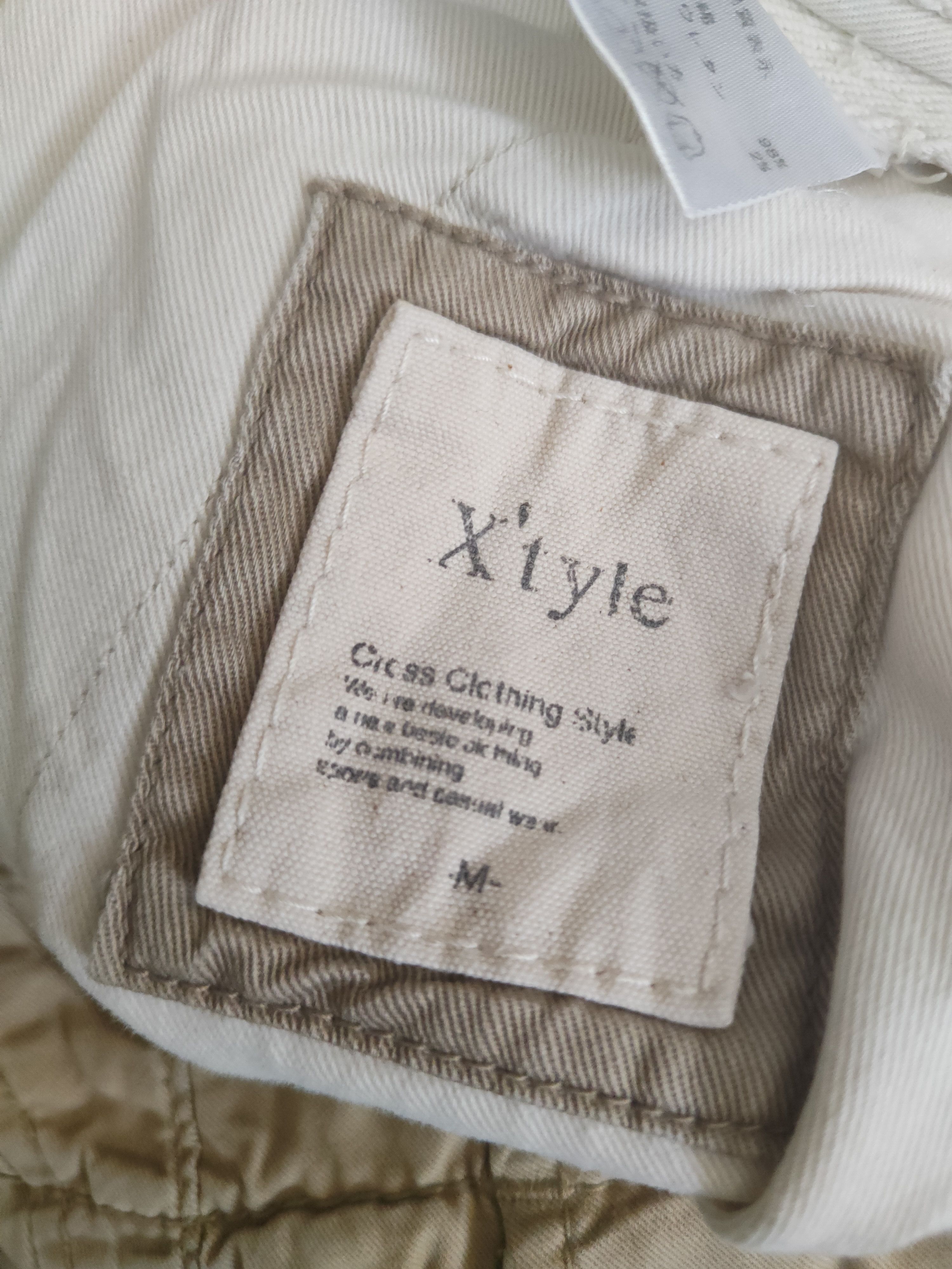 Japanese Brand DL X'tyle Beige Multipocket Cargo Pants #1920 Size US 30 / EU 46 - 13 Thumbnail
