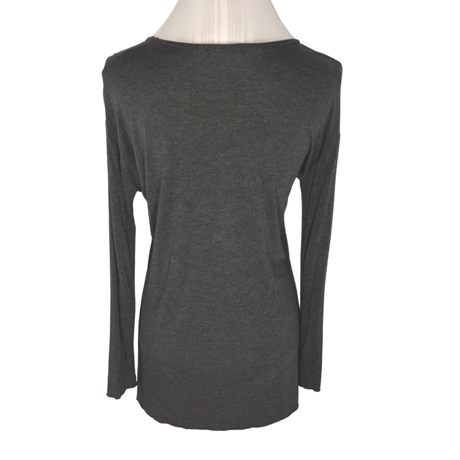 Zara Zara W&B Women's Tee Long Sleeve Graphic Size Small Size S / US 4 / IT 40 - 8 Thumbnail