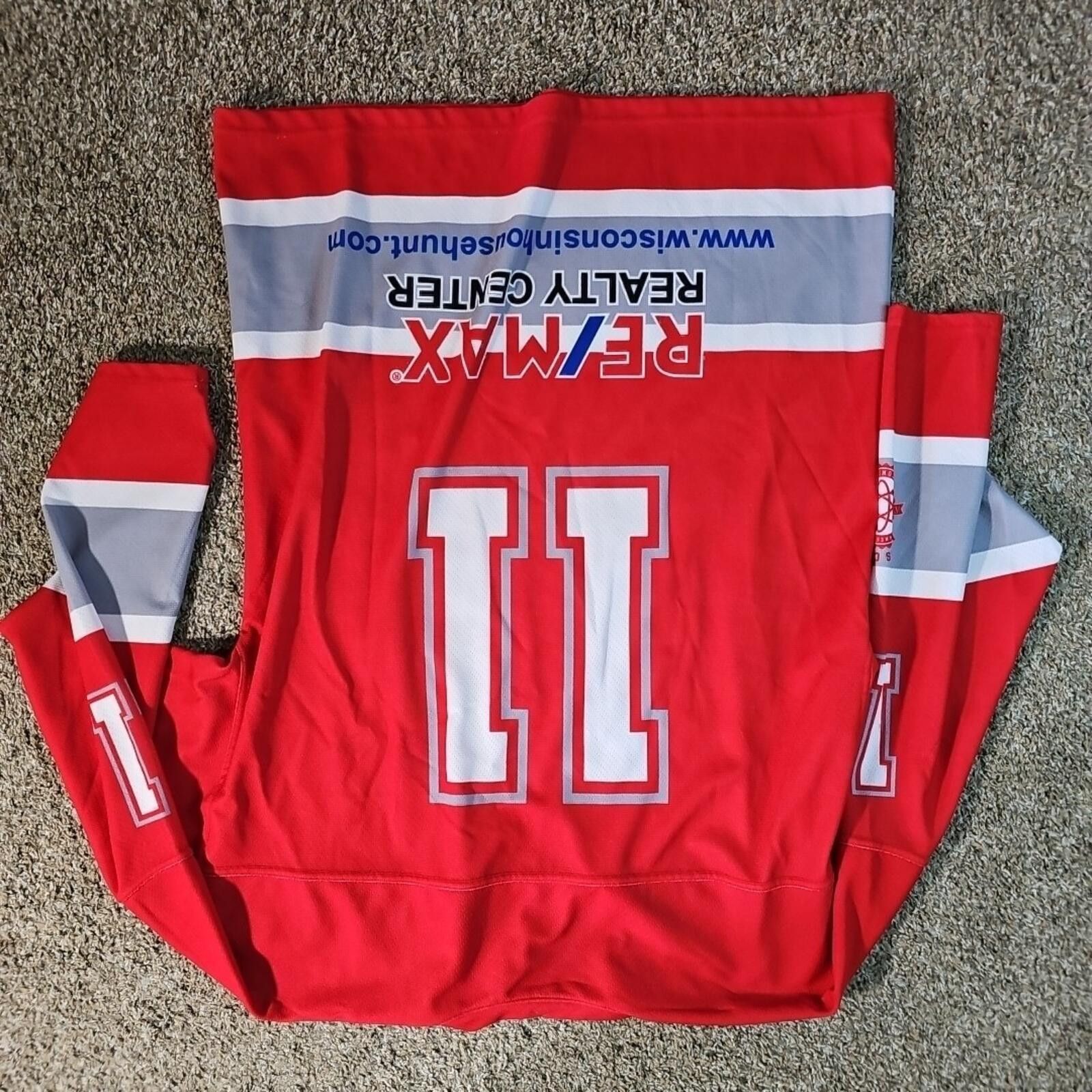 The Unbranded Brand Adams Atoms Adams College Hockey Jersey #11 XL Size ONE SIZE - 8 Thumbnail