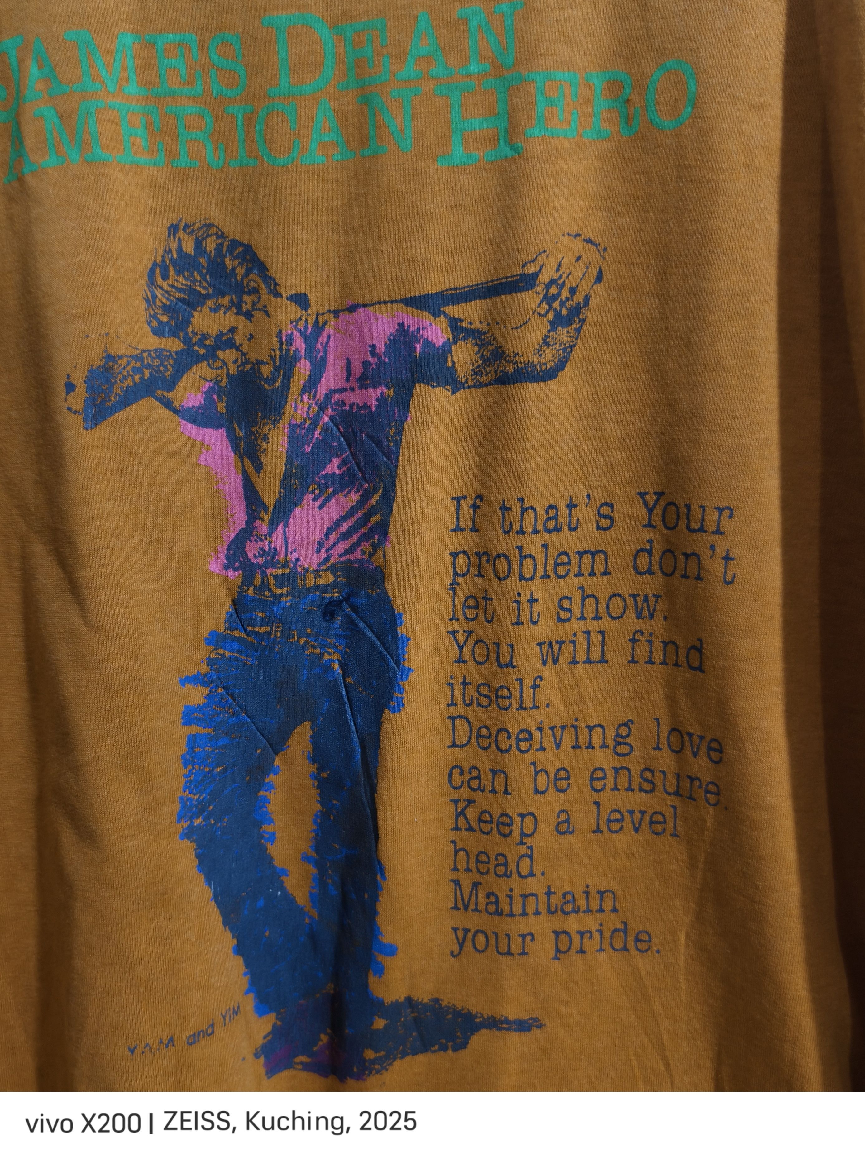 Vintage James Dean vintage bootleg tee Size US L / EU 52-54 / 3 - 3 Thumbnail