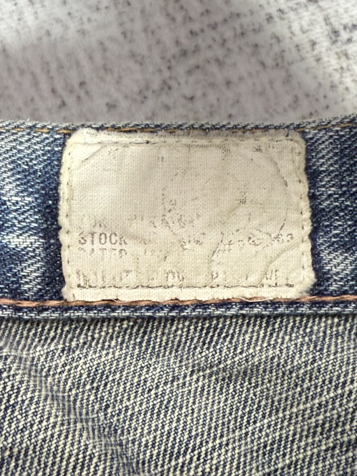 Hysteric Glamour × Japanese Brand Antgauge Japan Boro Distressed Newspaper Patch Jeans Size US 30 / EU 46 - 24 Thumbnail
