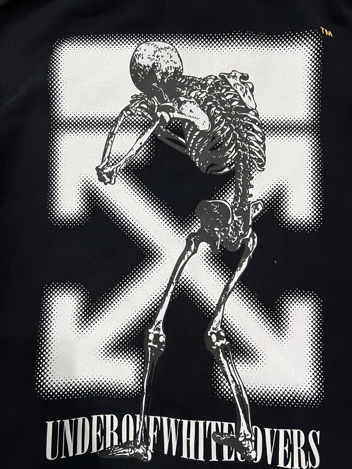 Off-White × Undercover Off-White by Undercover SS19 Reversible Skeleton Hand Zip Ho Size US M / EU 48-50 / 2 - 11 Thumbnail