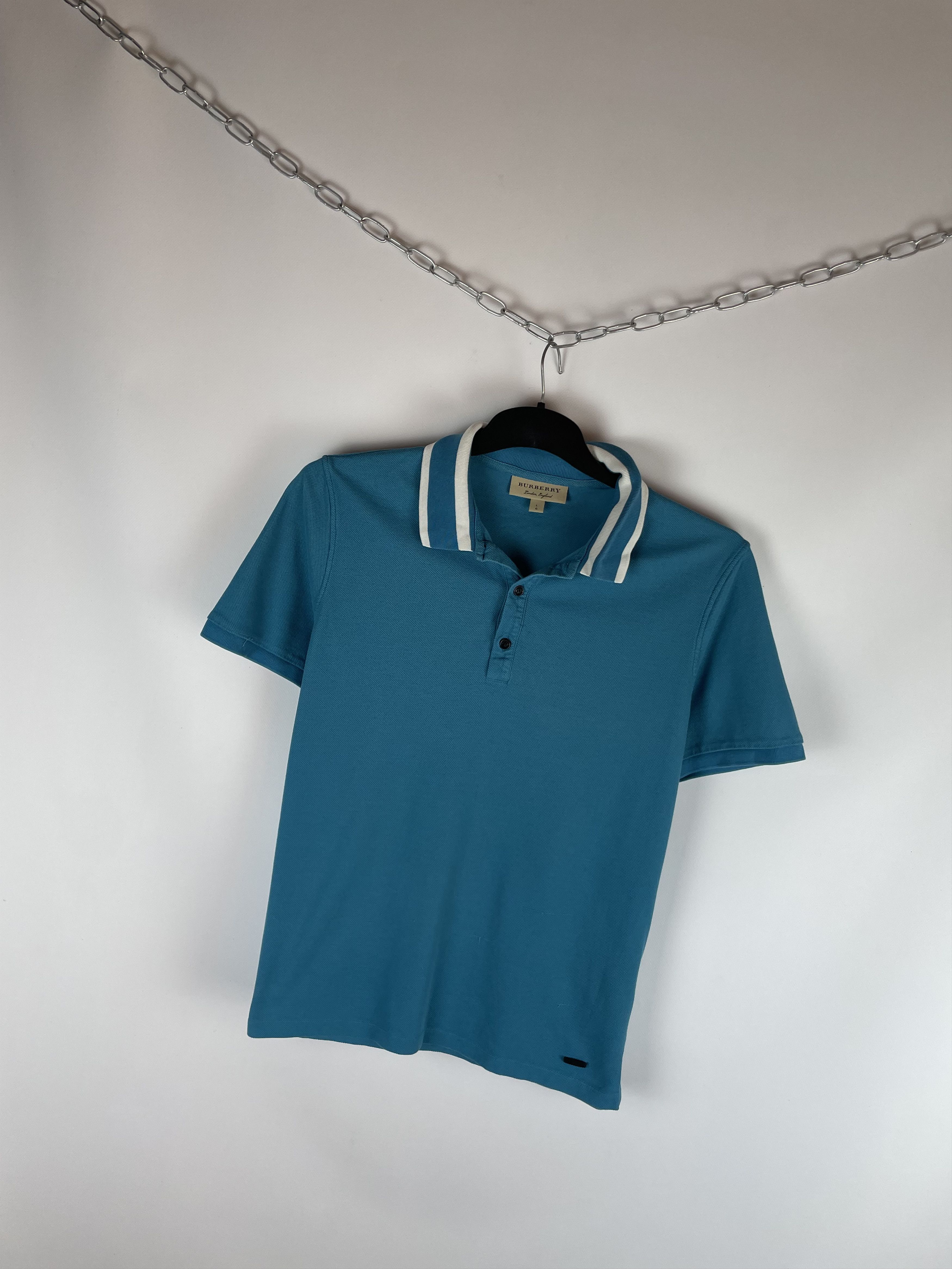 Burberry Burberry Polo Shirt Size US L / EU 52-54 / 3 - 2 Thumbnail