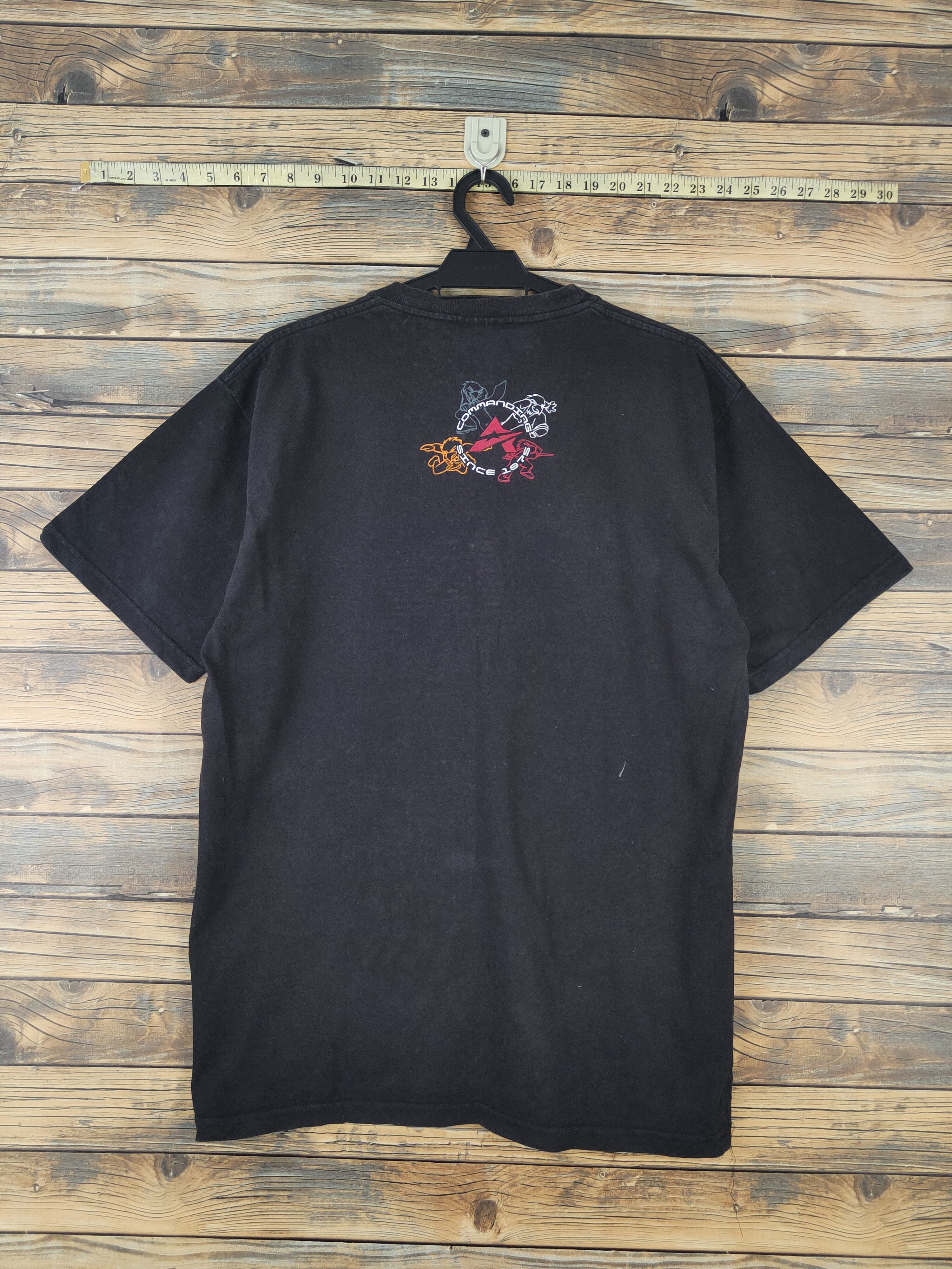 Avirex × Vintage DL Avirex vintage faded Black Short Sleeve T-shirt #614 Size US M / EU 48-50 / 2 - 8 Thumbnail