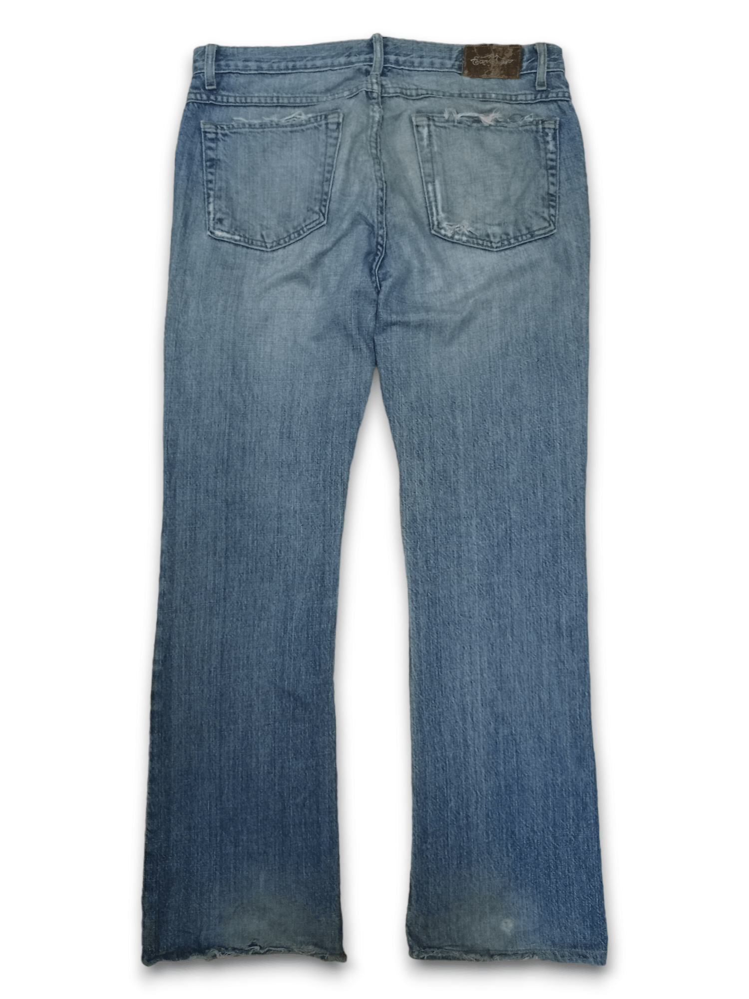 Earl Jeans Vintage USA Earl Jean Western Distressed Flare Jeans Size US 33 - 2 Thumbnail