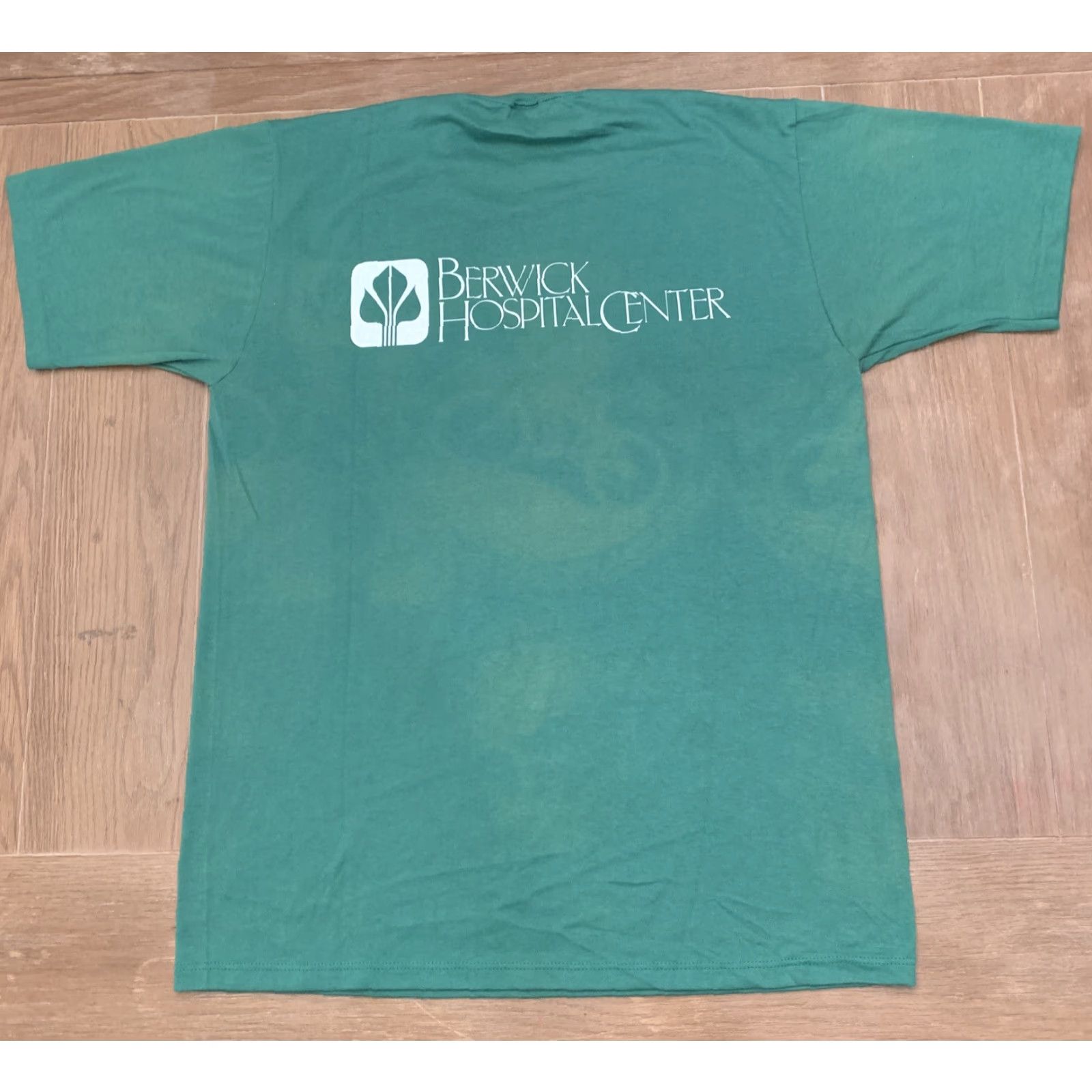 Jerzees VINTAGE JERZEES Nescopeck Township Fire Biking T-Shirt XL Green 1990 Mens Size US XL / EU 56 / 4 - 5 Thumbnail