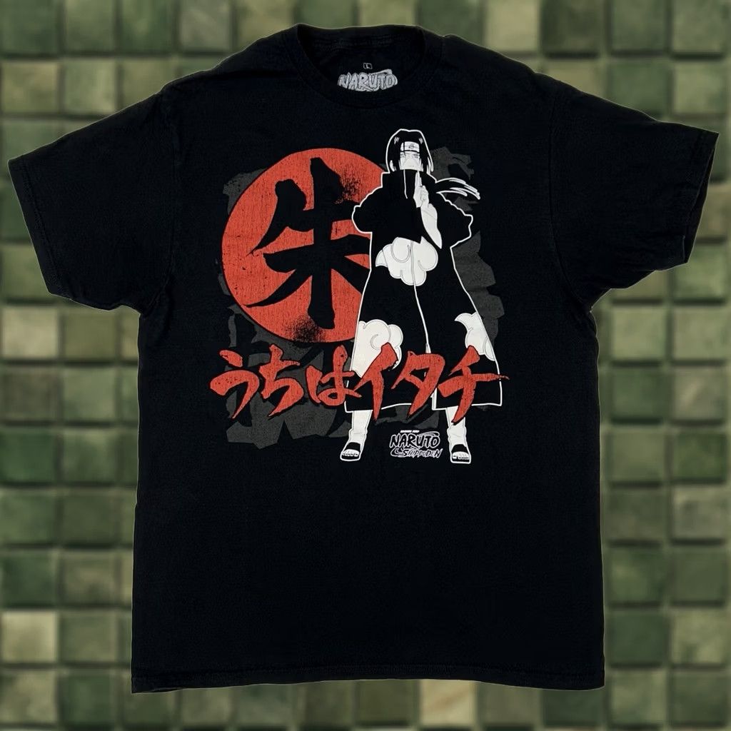 Ripple Junction Ripple Junction NARUTO SHIPPUDEN T-Shirt Large Black Anime Shonen Jump Graphic Print Size US L / EU 52-54 / 3 - 1 Thumbnail