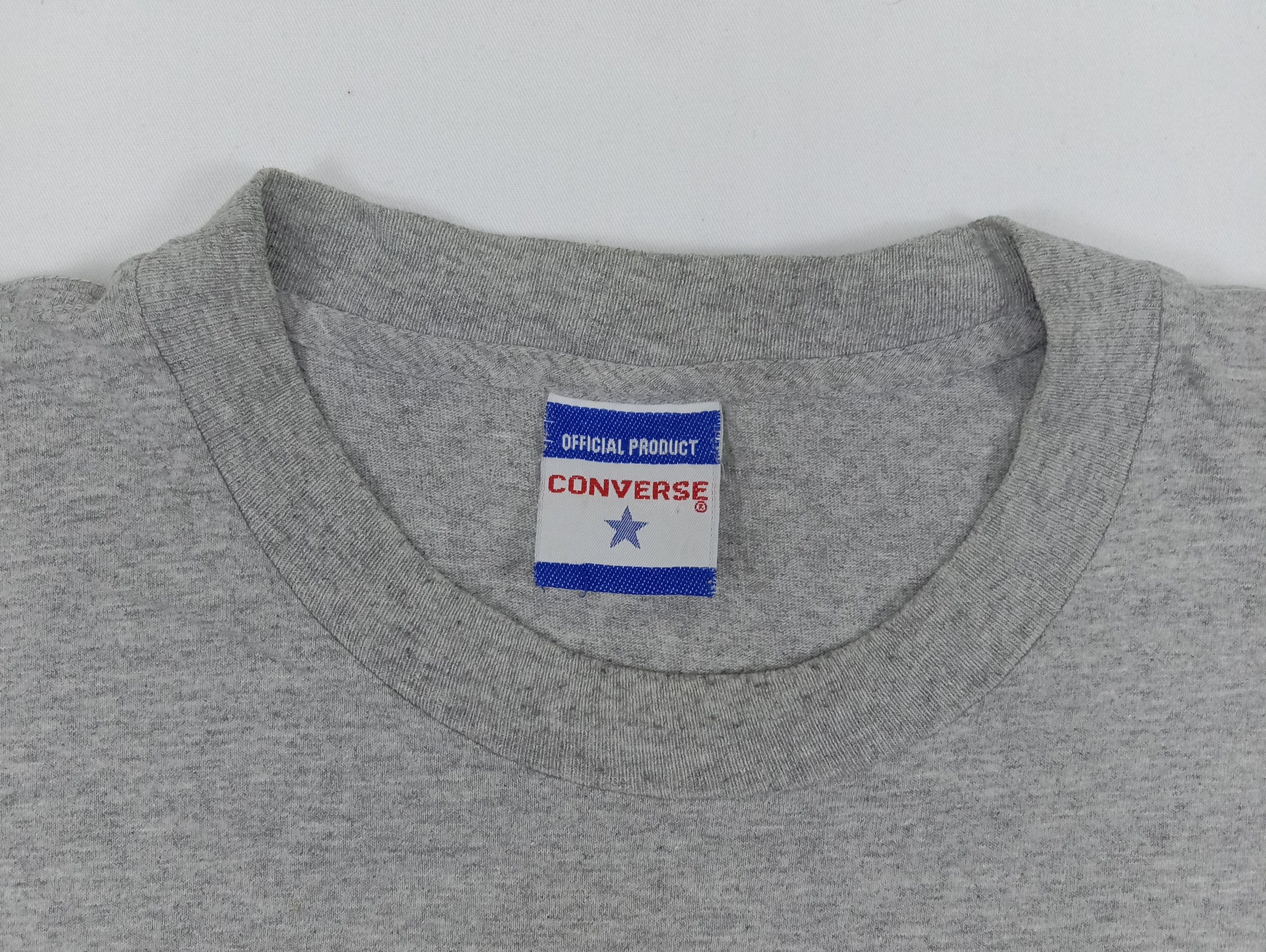 Converse Vintage 90s Converse All Star Big Logo T Shirt Size US XL / EU 56 / 4 - 4 Thumbnail