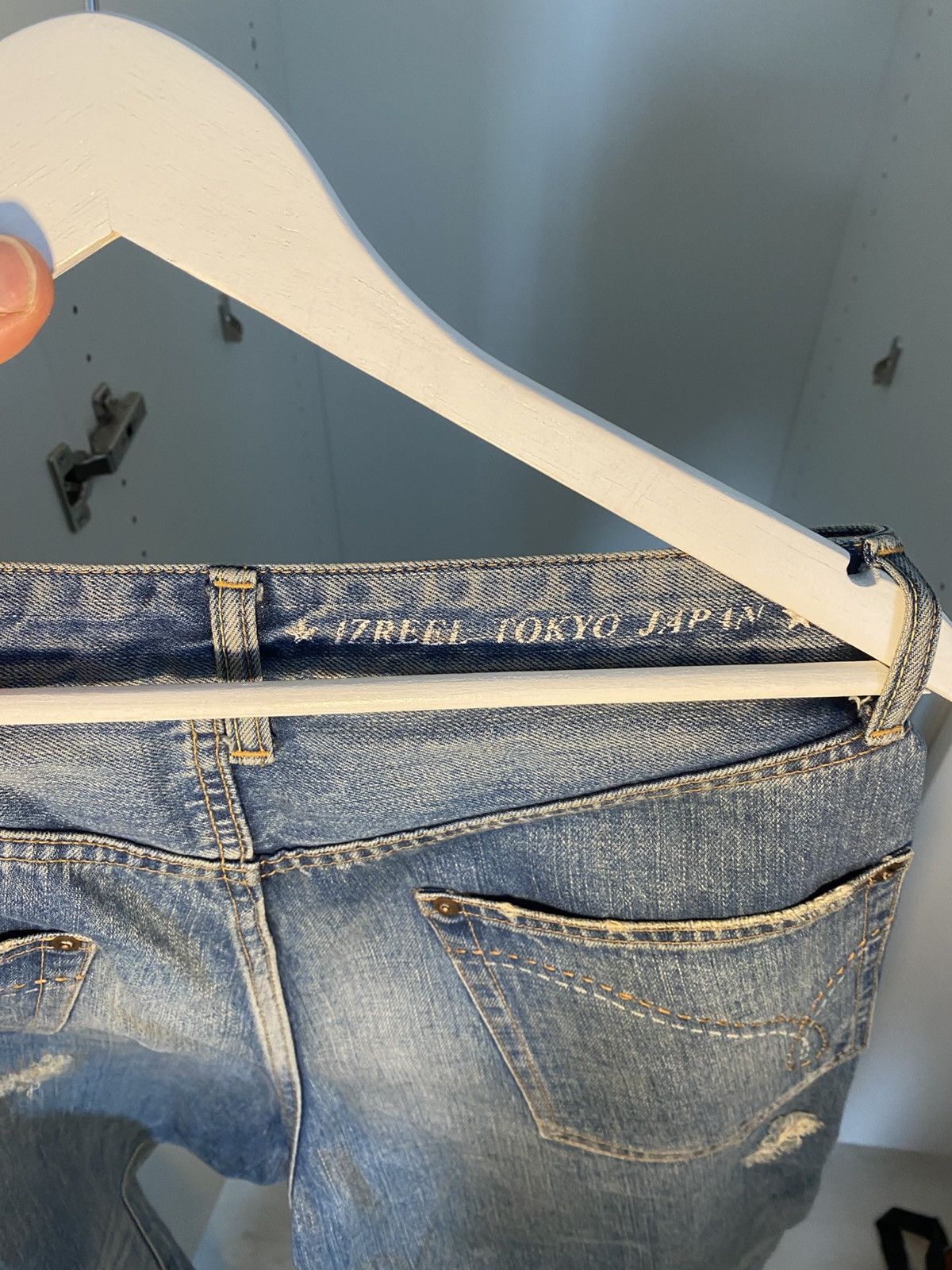 Izreel  Kazuhiro Takakura Japanese avant garde jeans Size US 32 / EU 48 - 4 Thumbnail