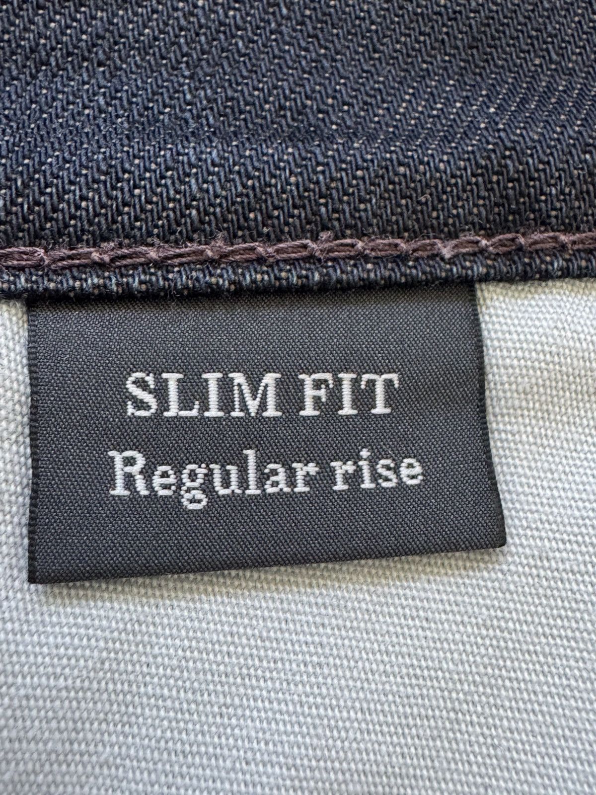 Z Zegna Z Zegna Dark Denim Jeans Slim Fit Size 32 Size US 32 / EU 48 - 7 Thumbnail