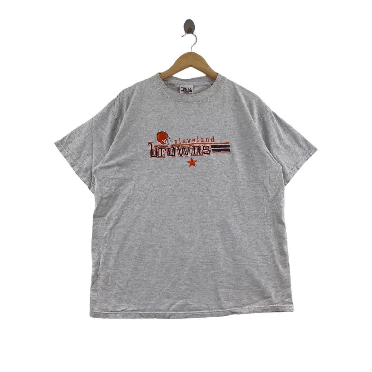 NFL Vintage NFL CLEVELAND BROWNS Fooball Tee Shirt Top Size US XL / EU 56 / 4 - 1 Thumbnail