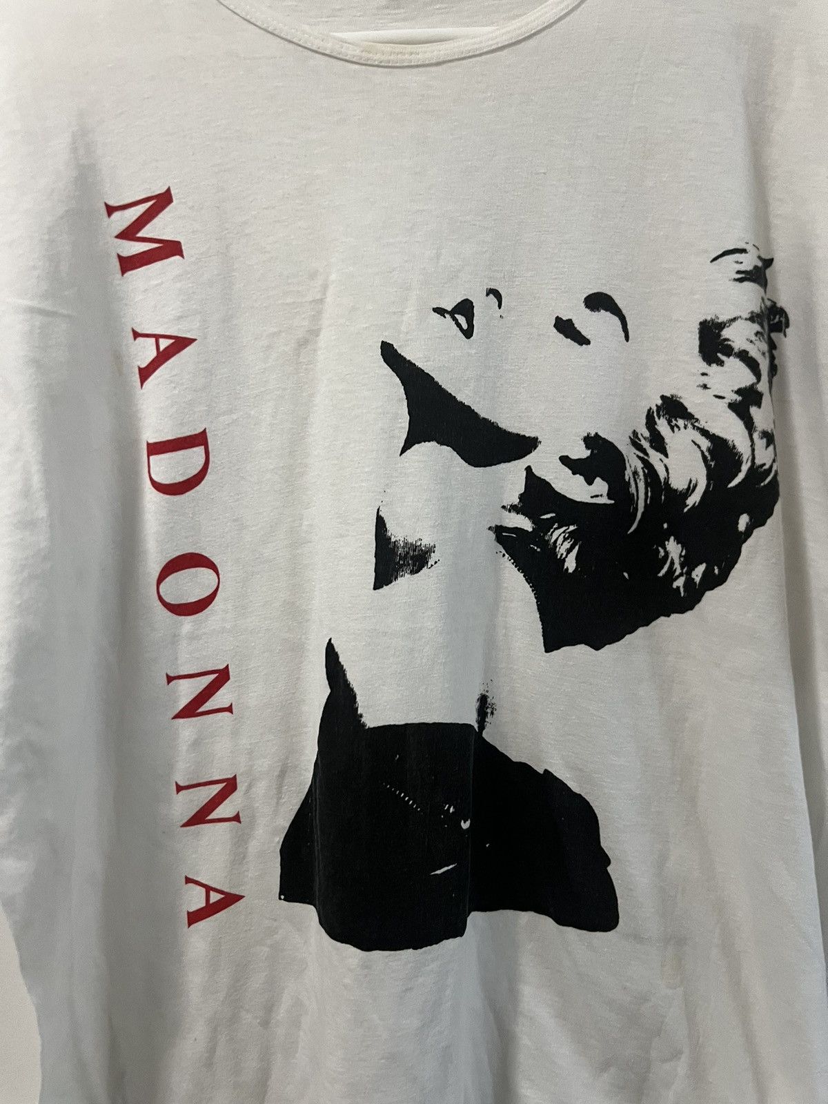 Vintage 【Rare】Vintage 80s Modonna Tee Size US L / EU 52-54 / 3 - 6 Thumbnail