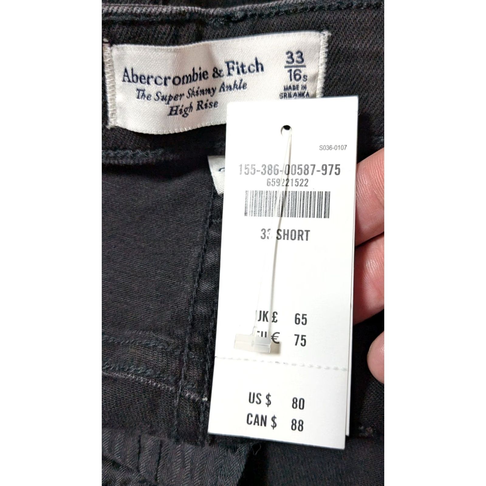 Abercrombie & Fitch VINTAGE ABERCROMBIE & FITCH No, wait. Size 38" / US 16 / IT 52 - 4 Thumbnail