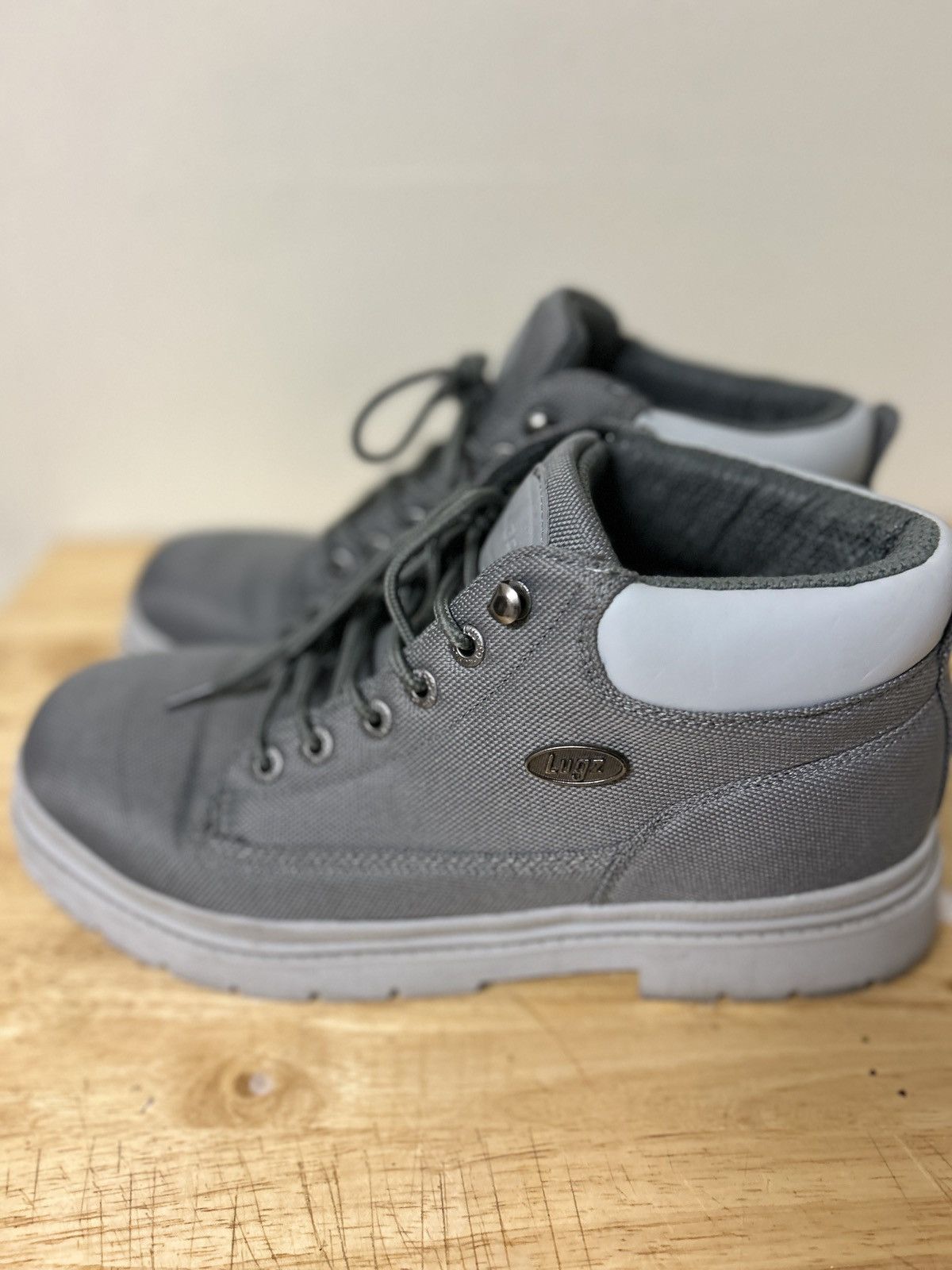 Lugz Men’s Grey Lugz boots size 12 Size US 12 / EU 45 - 8 Thumbnail