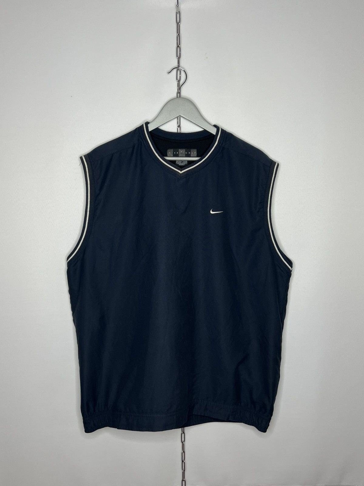 Nike Vintage 90s Nike Golf Nylon Vest Travis Scott Style Tn Size US XL / EU 56 / 4 - 1 Thumbnail