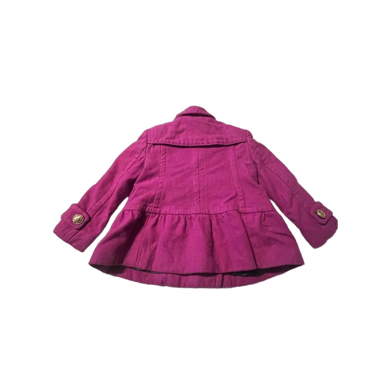 Juicy Couture Jeans Juicy Couture Jacket 2/3T Magenta Y2K Peplum Ruffled RARE Size US XXS / EU 40 - 4 Thumbnail