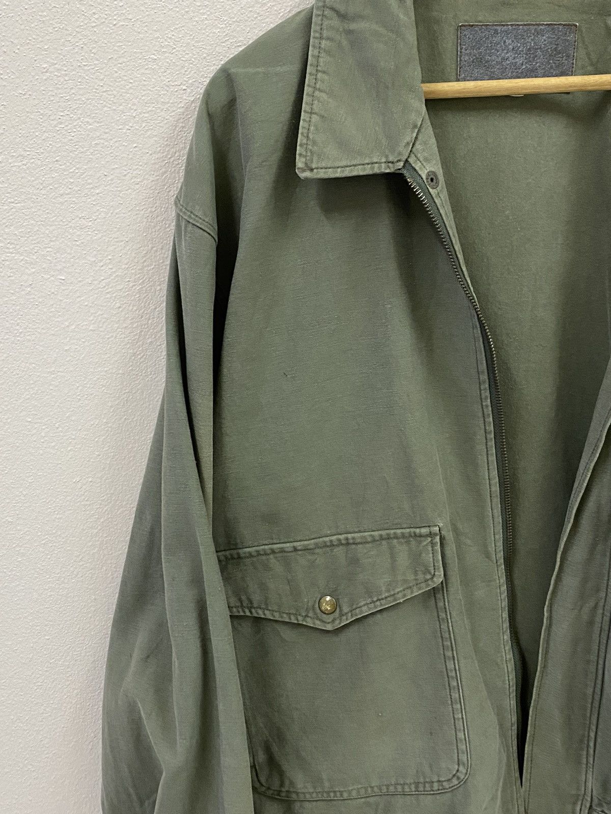 Vintage Vtg Army Military Jacket Size US L / EU 52-54 / 3 - 6 Thumbnail