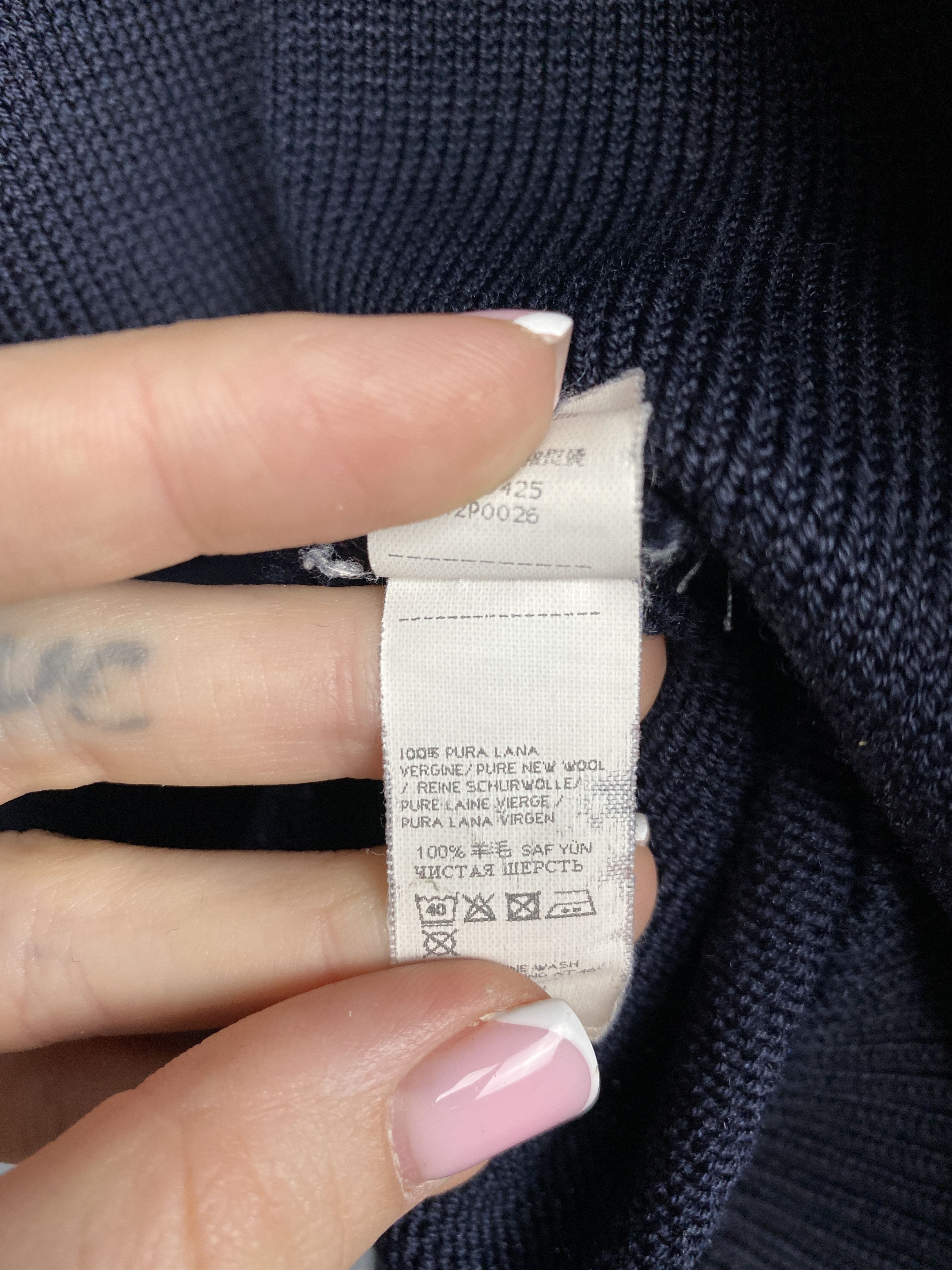 Paul & Shark Vintage Mens 1\\4 Zip Mens Wool Sweater