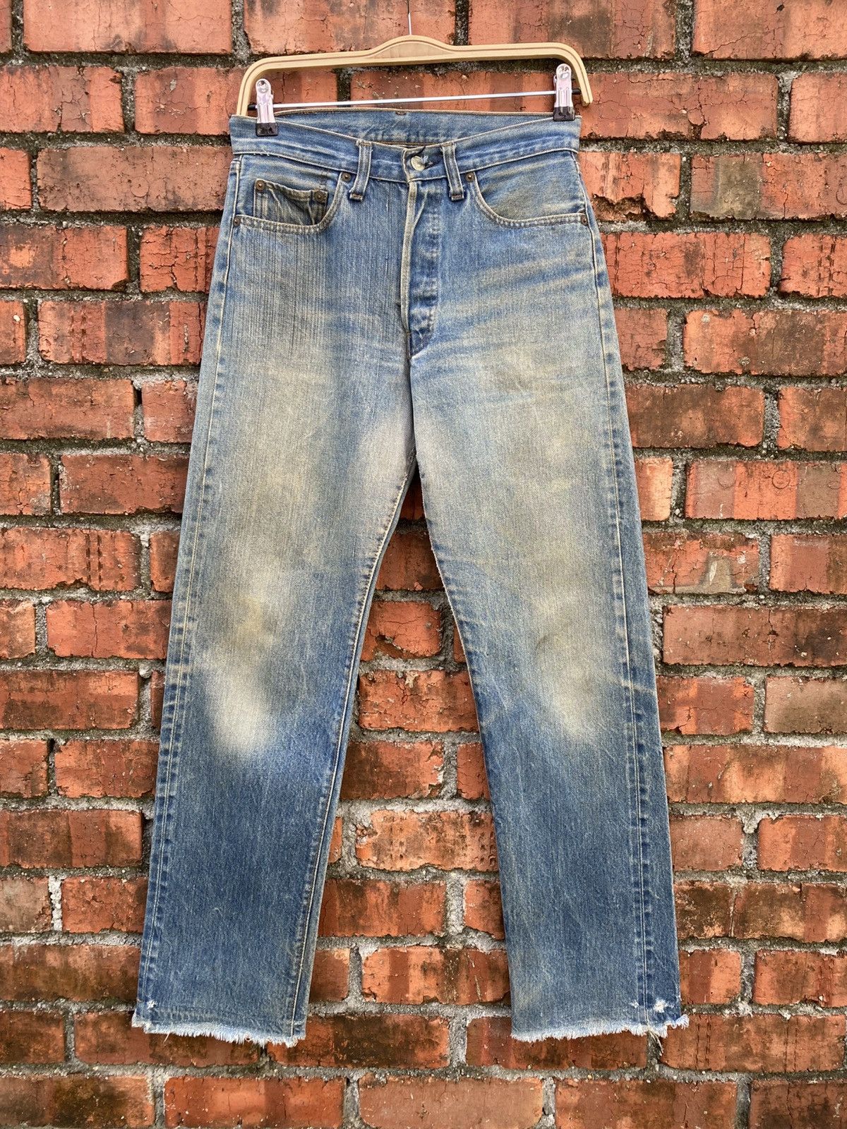 Levi's Vintage Clothing W29x30 Vintage levi's 501 redline distressed made in USA #6 Size US 29 - 1 Thumbnail