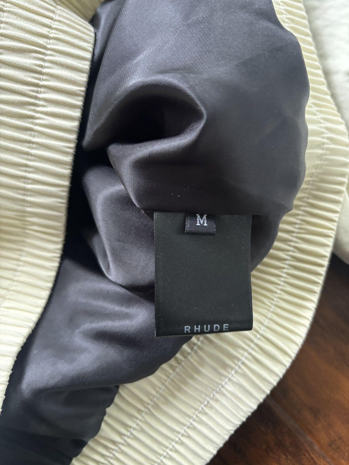 Rhude palm logo colorblock flight jacket Size US M / EU 48-50 / 2 - 4 Thumbnail