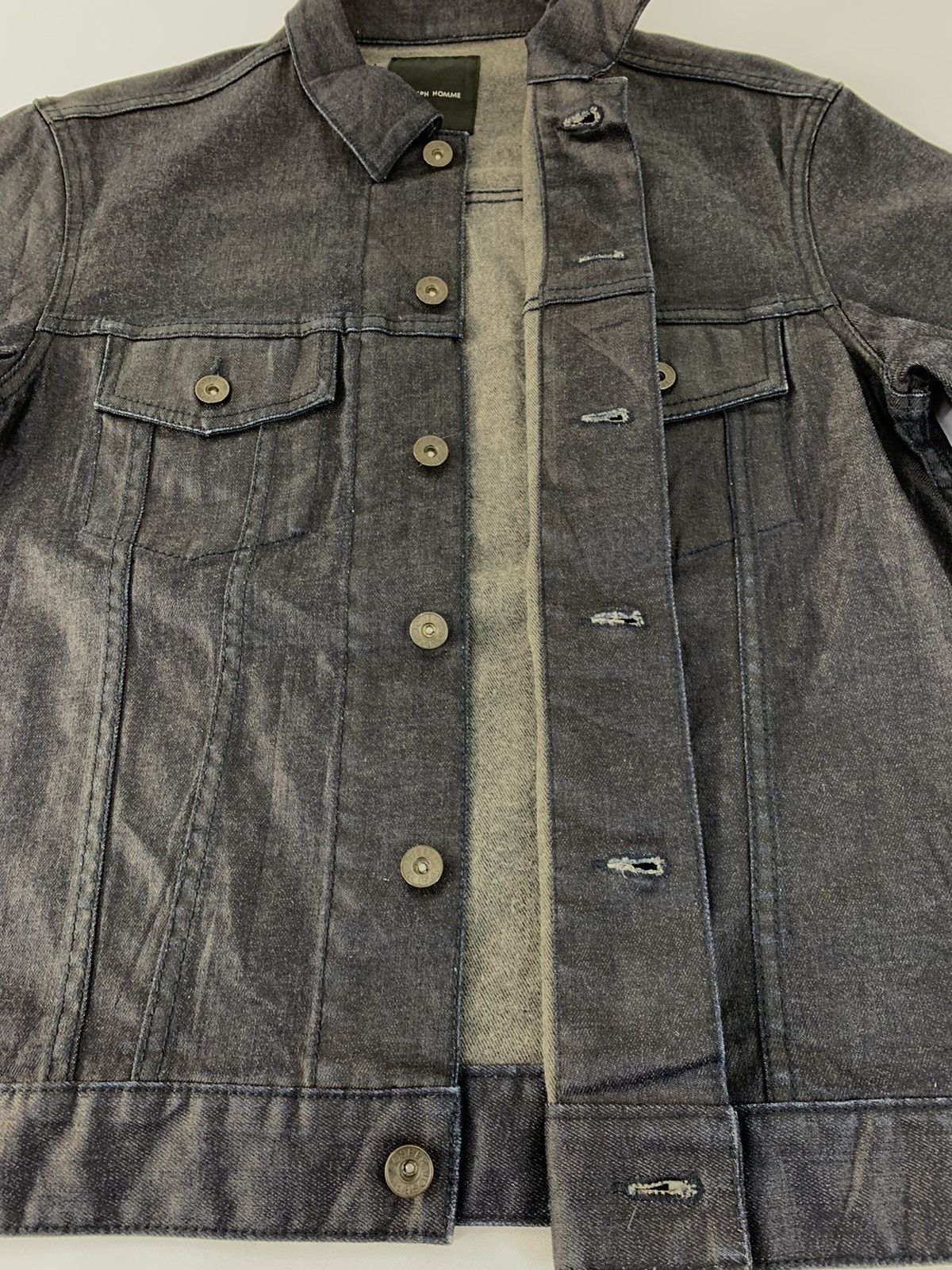 JOSEPH HOMME Hype Joseph Homme Indigo Denim Jacket Western Trucker Size US M / EU 48-50 / 2 - 4 Thumbnail