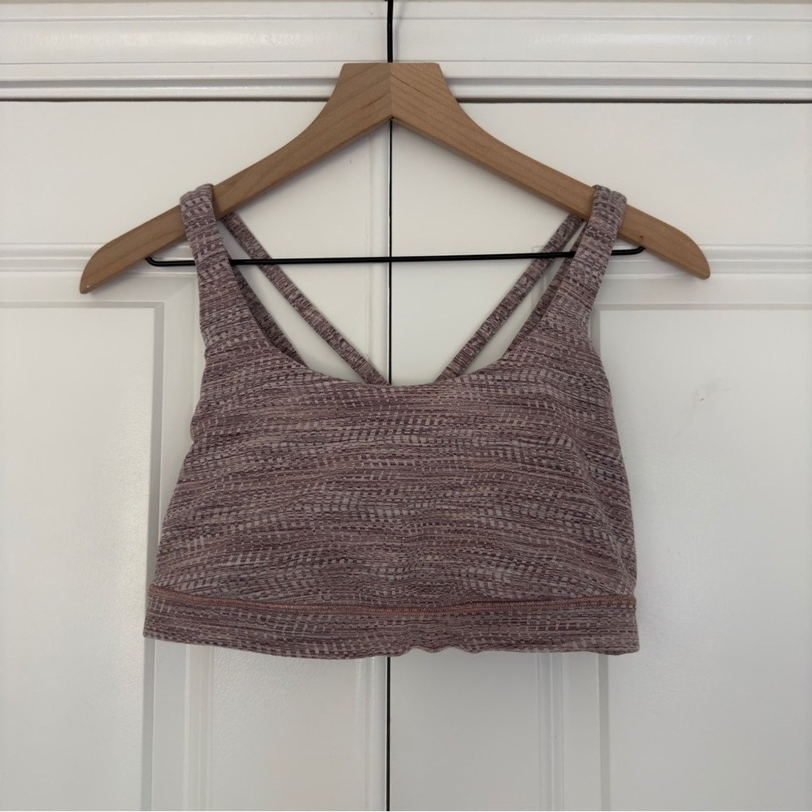 Lululemon Lululemon Energy Bra in Arrow Jacquard Antique Bark Copper Size XL / US 12-14 / IT 48-50 - 3 Thumbnail