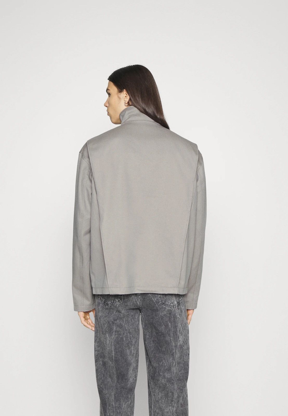 Han Kjobenhavn !DS! FW22 Han Kjobenhavn Cotton Cargo Grey Laced Jacket Size US M / EU 48-50 / 2 - 8 Thumbnail