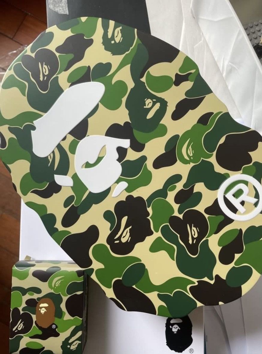Bape A Bathing Ape Bape head camouflage Storage Tin Box Decor Size ONE SIZE - 3 Thumbnail