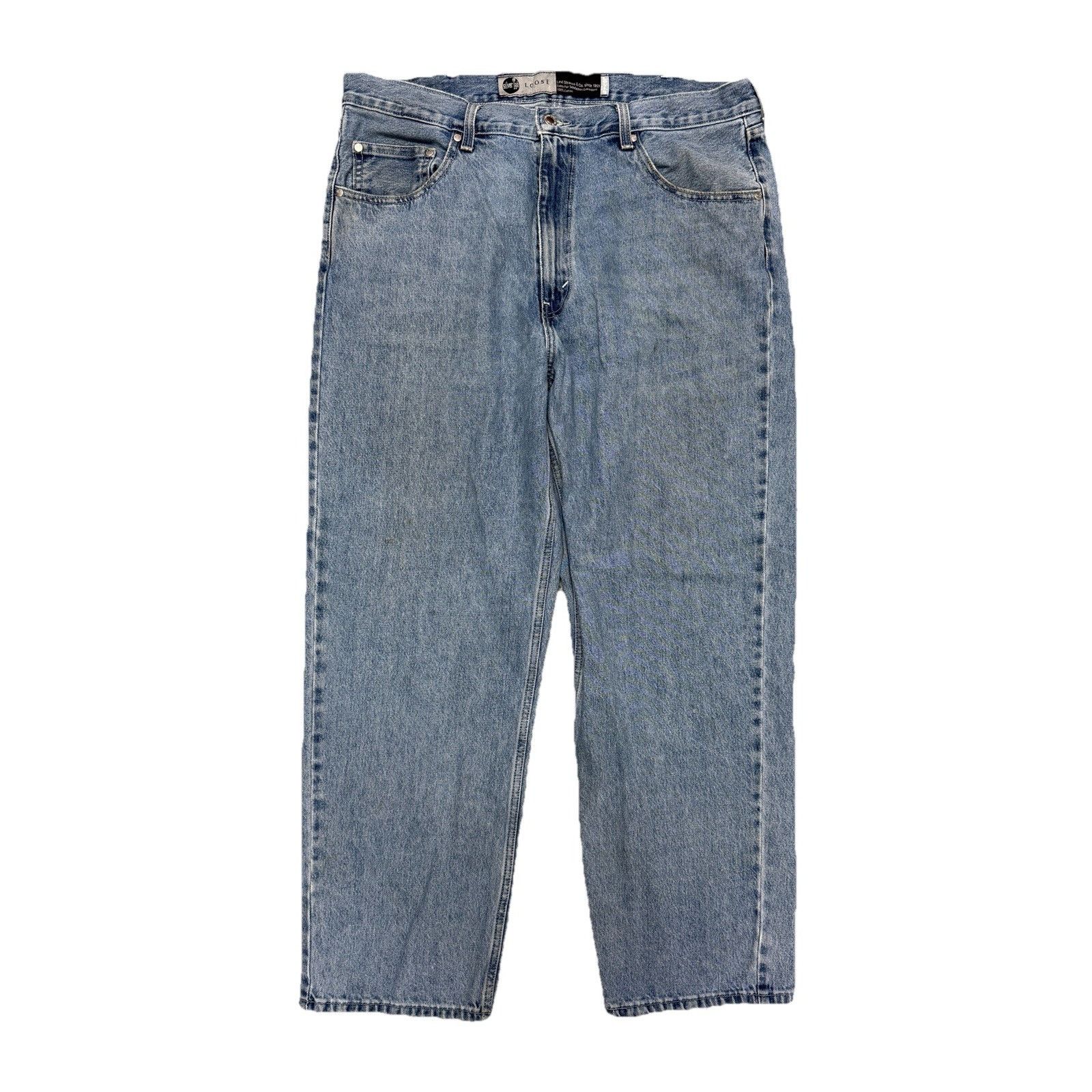 Levi's Vintage Levis Silvertabs Loose Fit Jeans Mens 38x32 Baggy Size US 38 / EU 54 - 1 Thumbnail