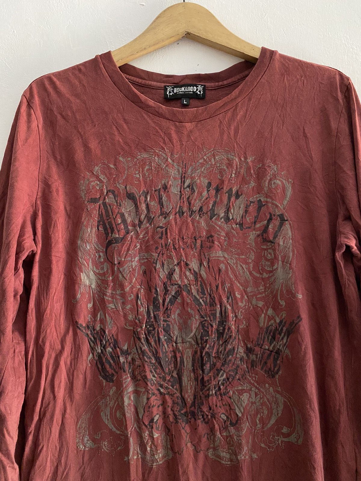 If Six Was Nine × Japanese Brand × Le Grande Bleu (L.G.B.) Vintage buckaroo longsleeve tshirt Size US L / EU 52-54 / 3 - 2 Thumbnail
