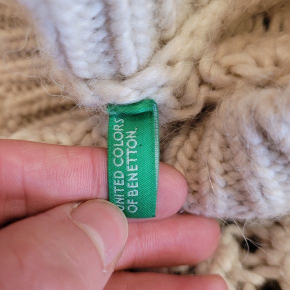 United Colors Of Benetton United Colors Of Benetton Knit Wool Blend Sweater - Xs Size XS / US 0-2 / IT 36-38 - 7 Thumbnail