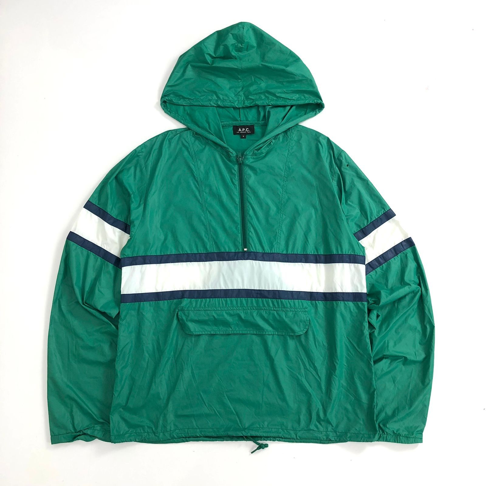 A.P.C. × Japanese Brand × Vintage APC Cagoule Packable Jacket Size US M / EU 48-50 / 2 - 1 Thumbnail