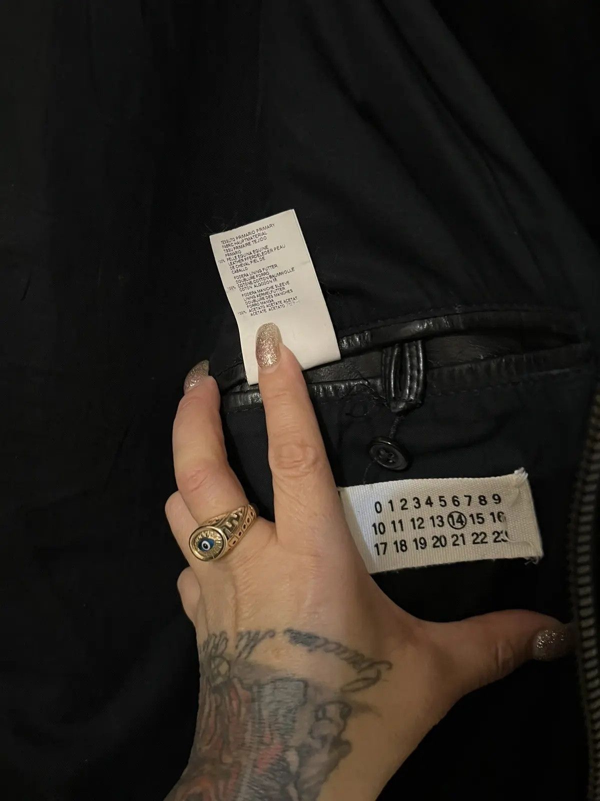 Maison Margiela Margiela 5 Zip Leather Jacket Size US L / EU 52-54 / 3 - 5 Thumbnail