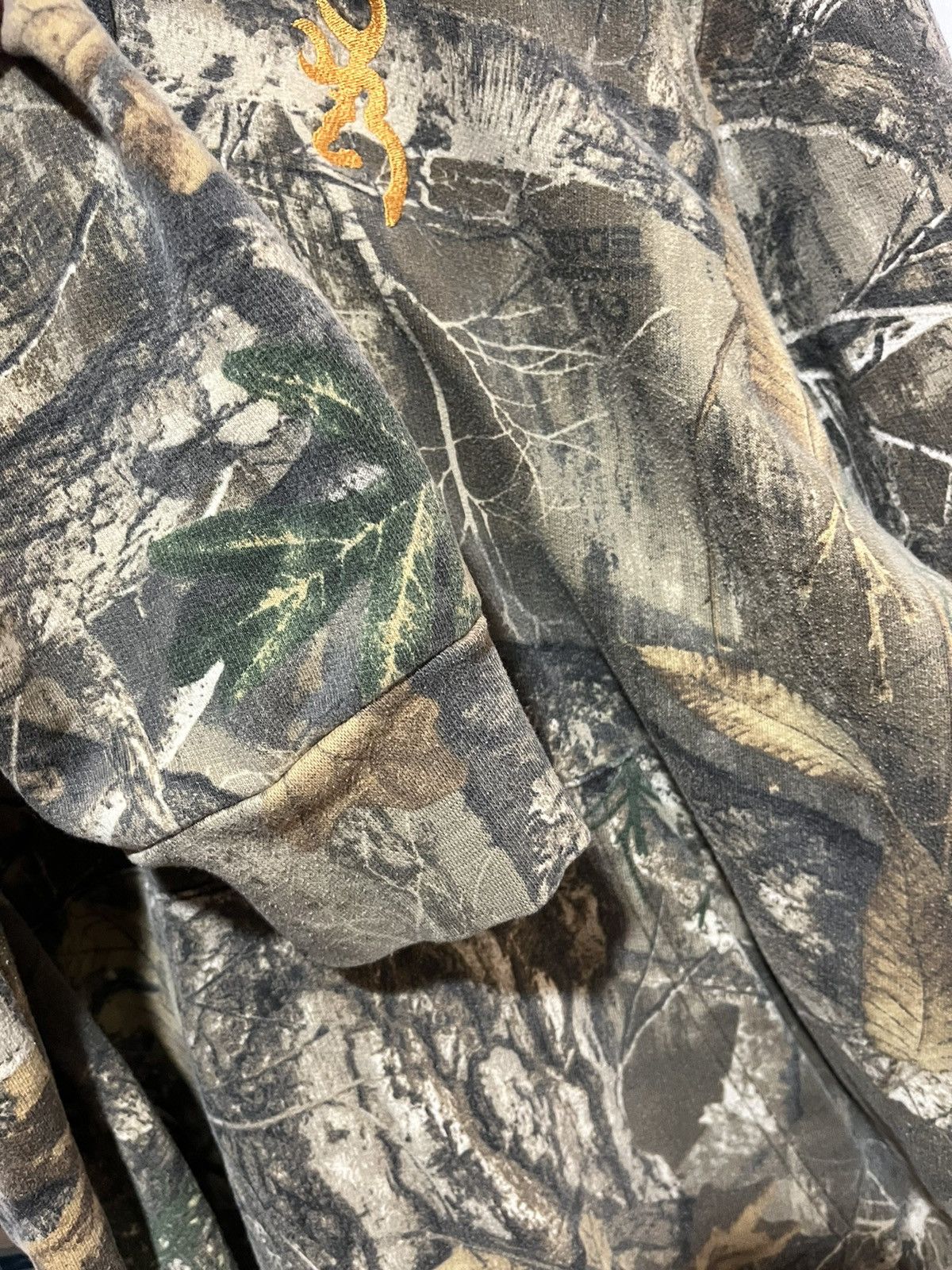 Vintage y2k camo hoodie Size 30 - 4 Thumbnail