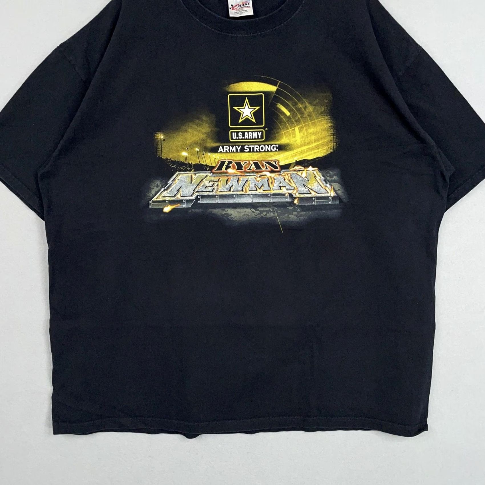 Chase Authentics Ryan Newman Shirt Mens 3XL U.S. Army NASCAR Double Sided Black Racing Tee Size US XXL / EU 58 / 5 - 3 Thumbnail