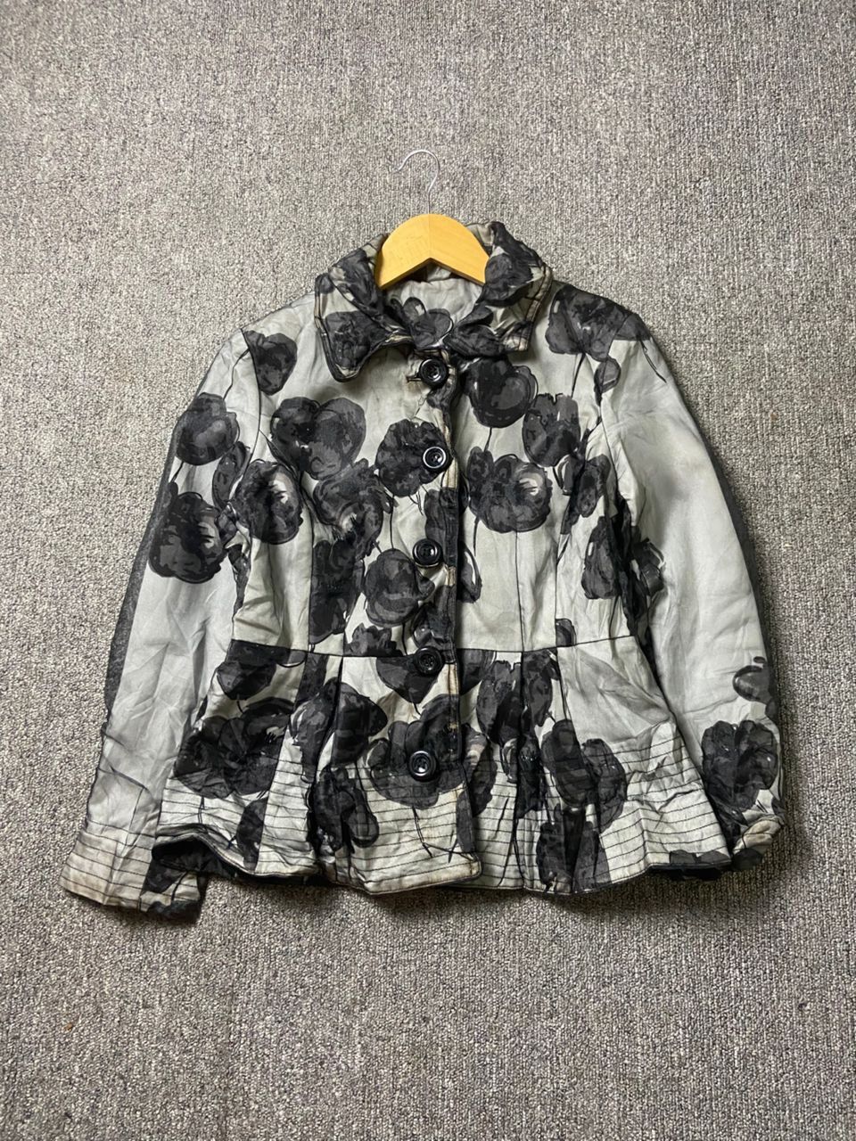 Japanese Brand Organza Floral Jacket (184)